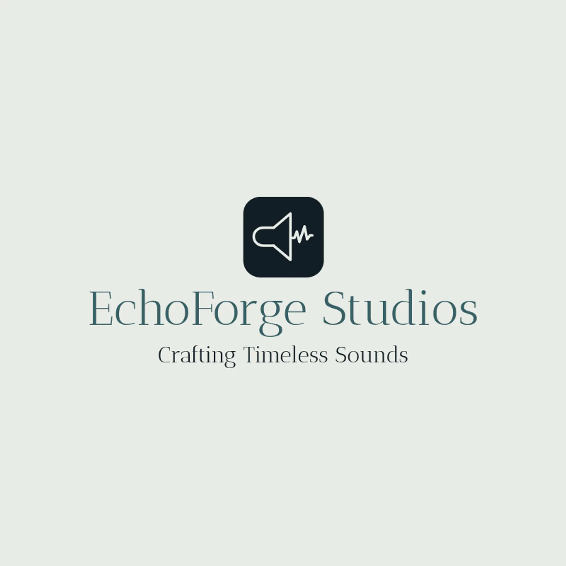 Resonate Studios logo for music production
