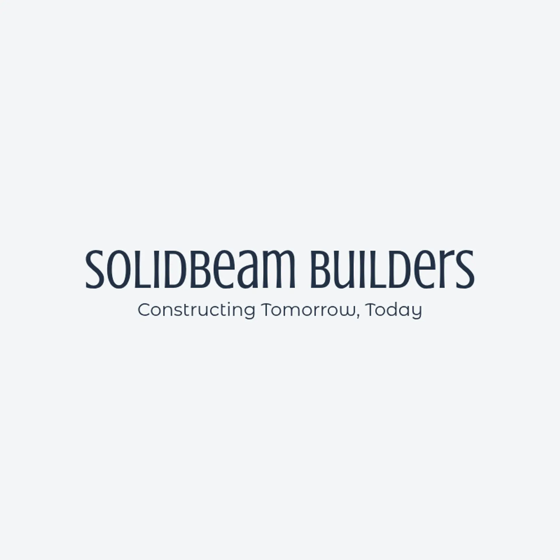 SolidBeam Builders logo for general construction