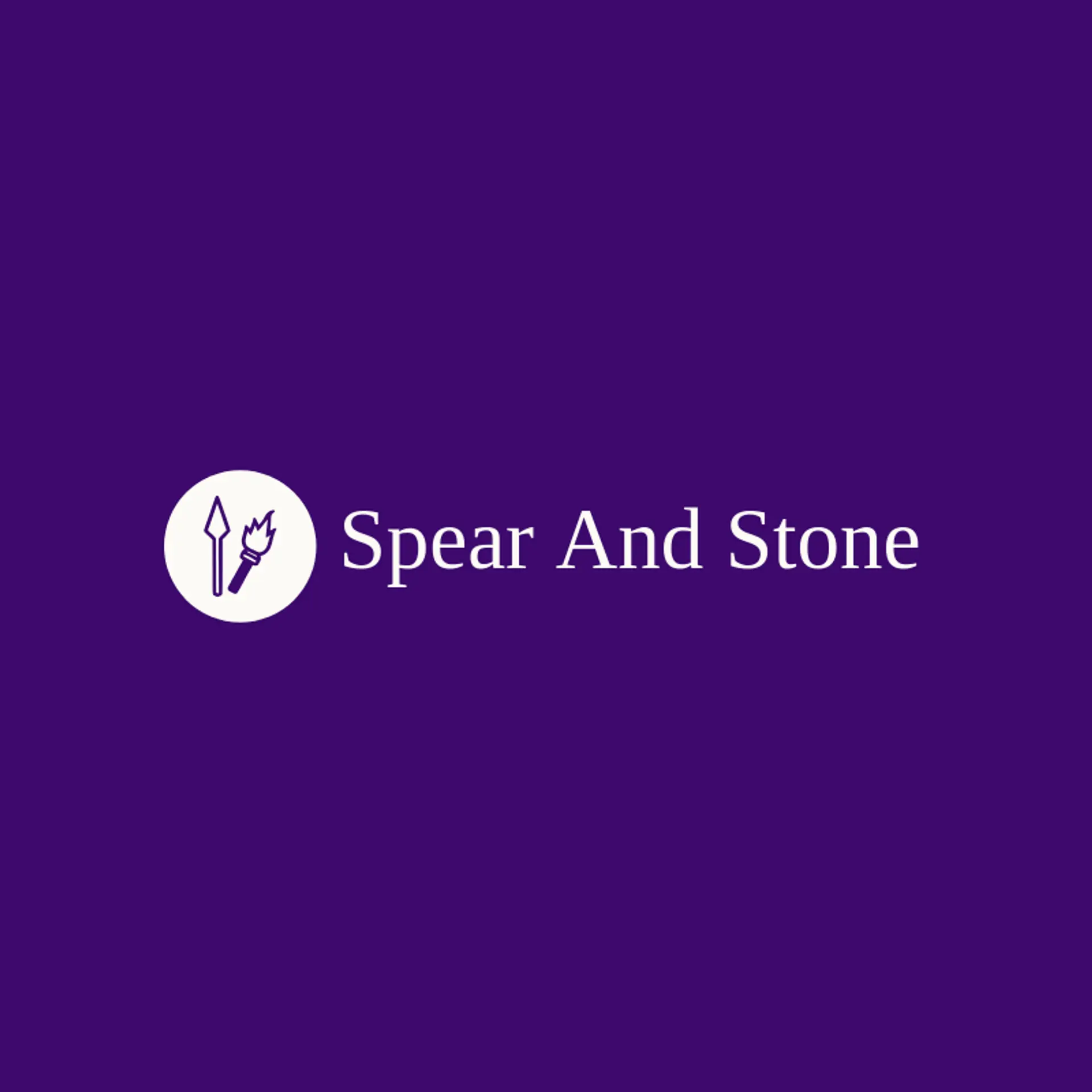 Spear And Stone logo for gladiator