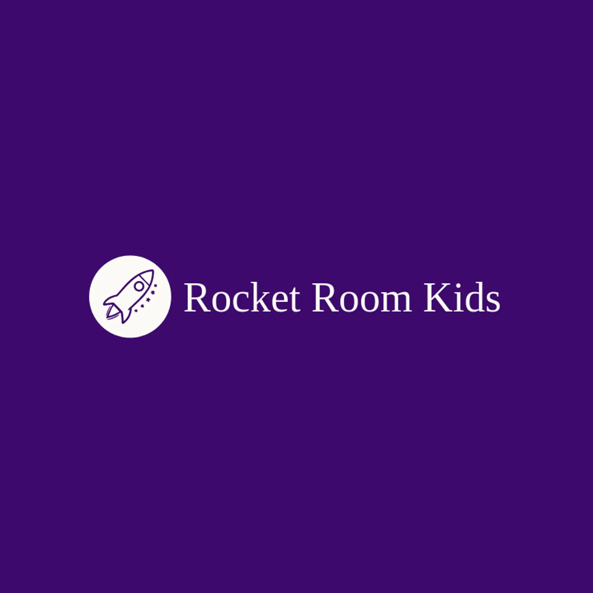 Rocket Room Kids logo for kindergarten