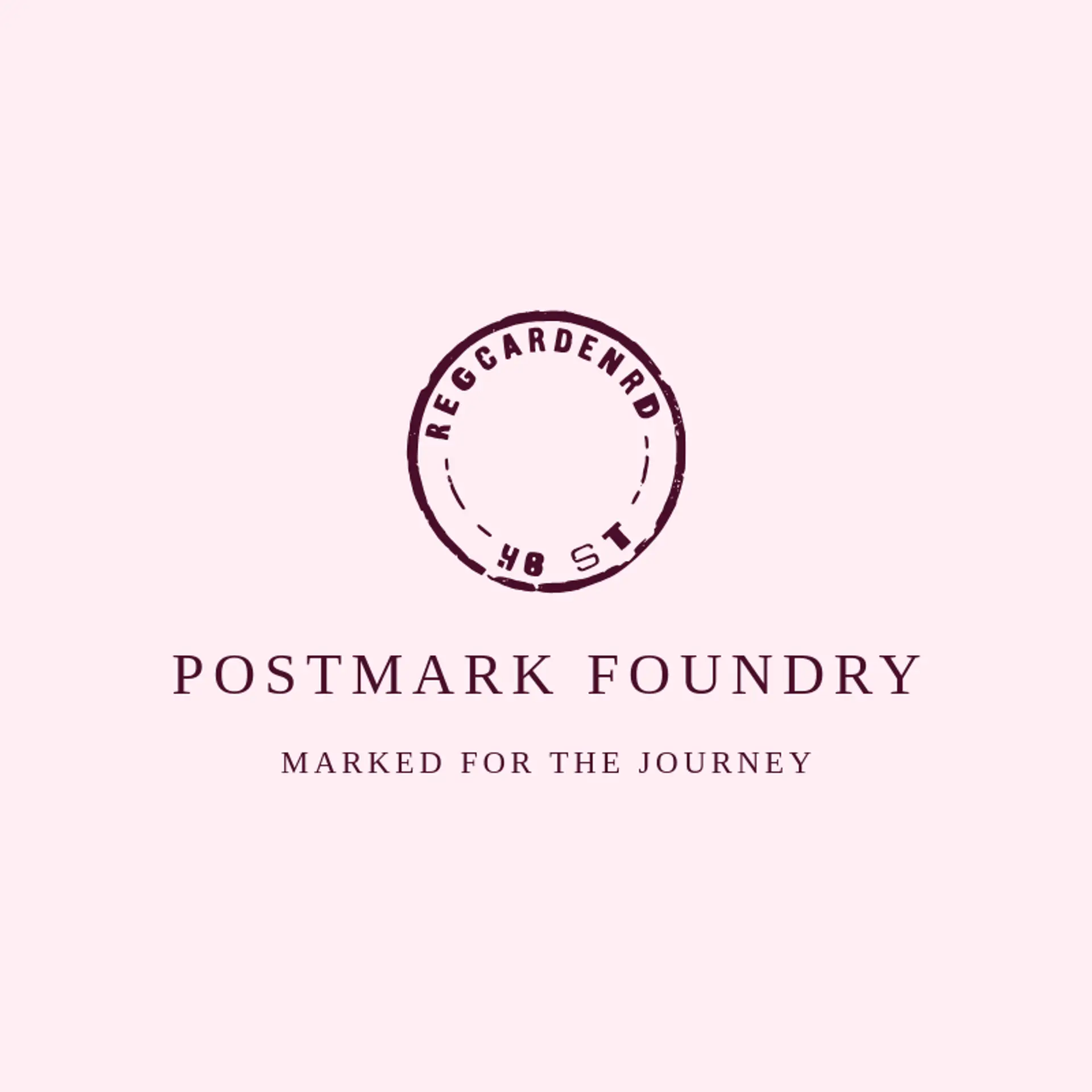 Postmark Foundry logo for postal