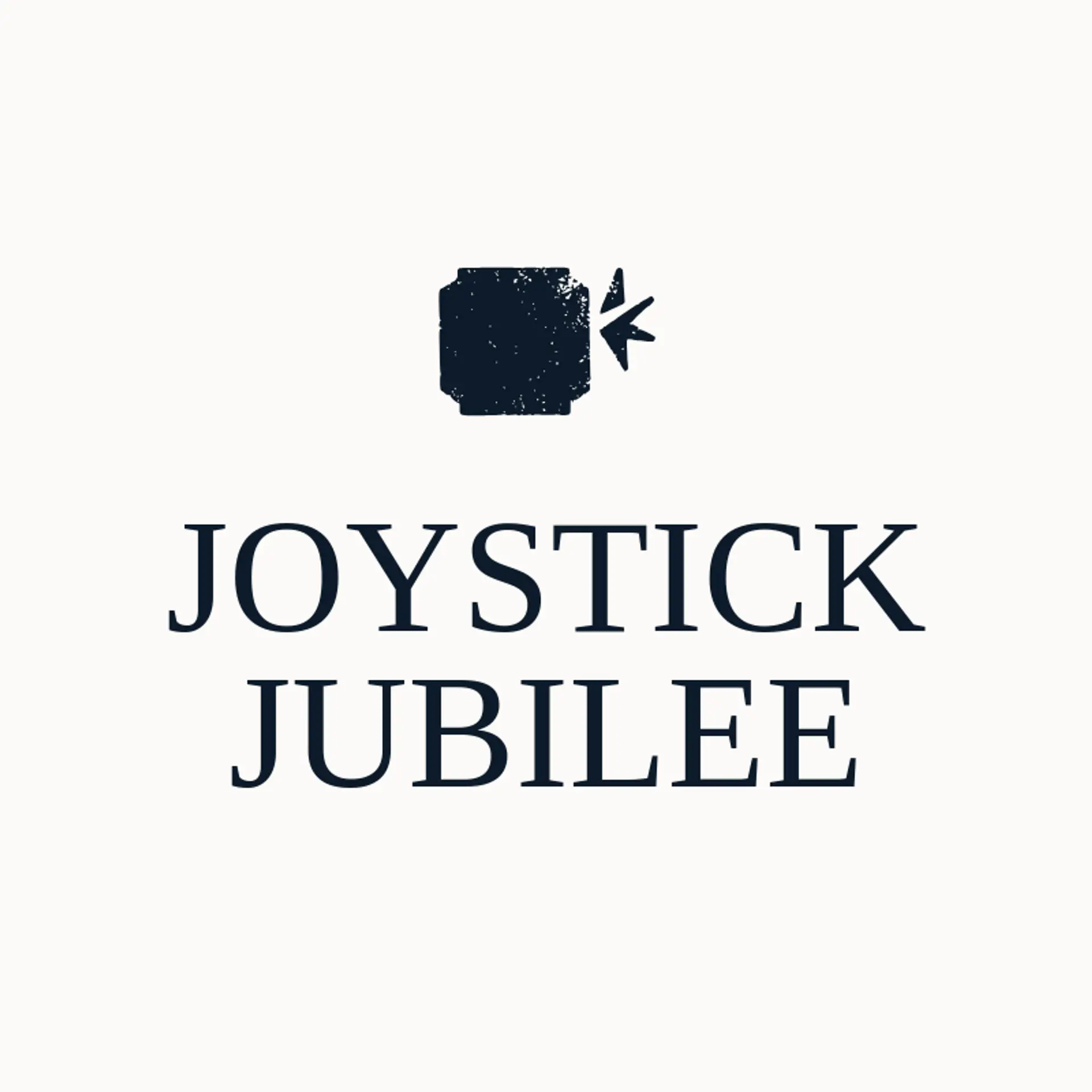 Joystick Jubilee logo for pixelated