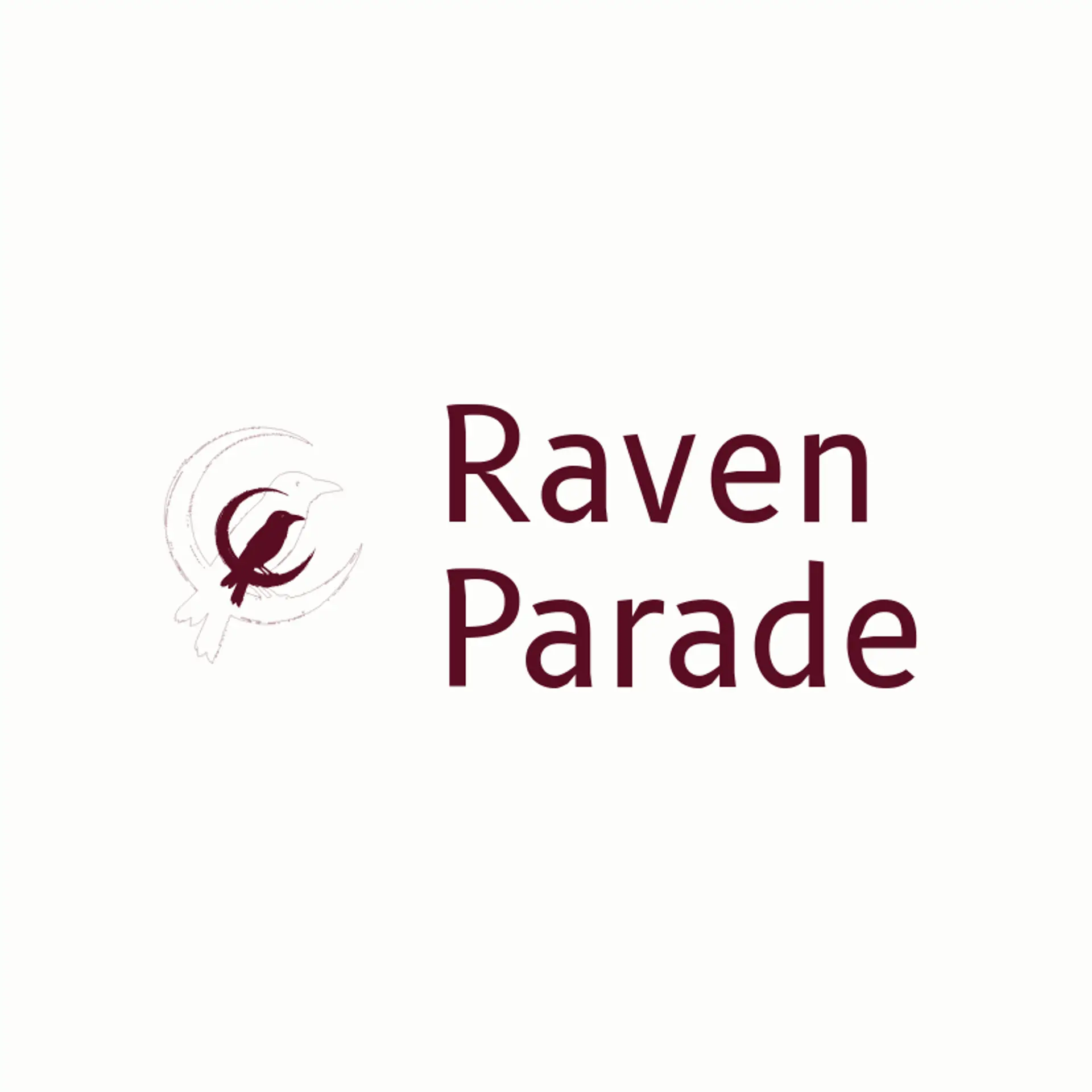 Raven Parade logo for metal band