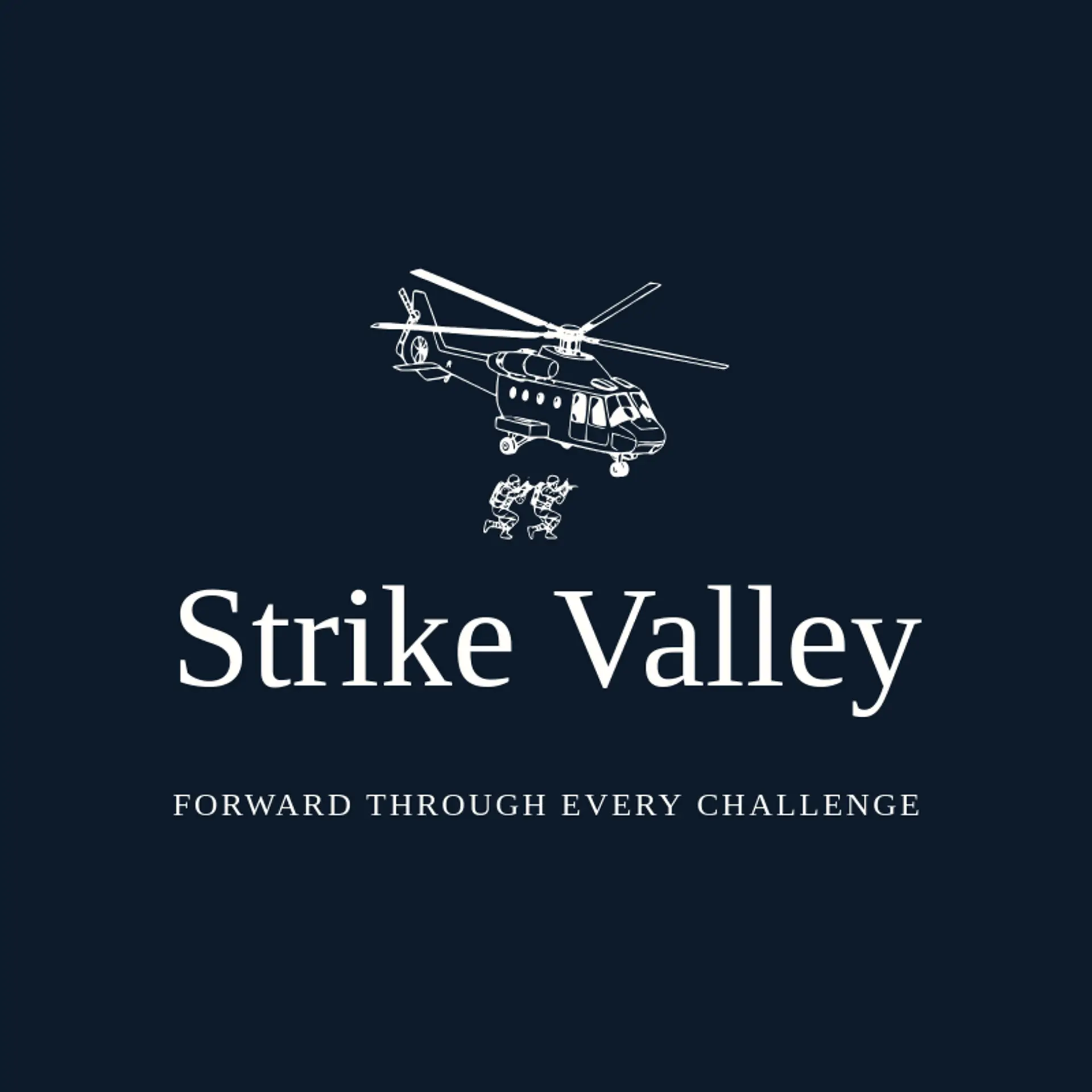 Strike Valley logo for special forces