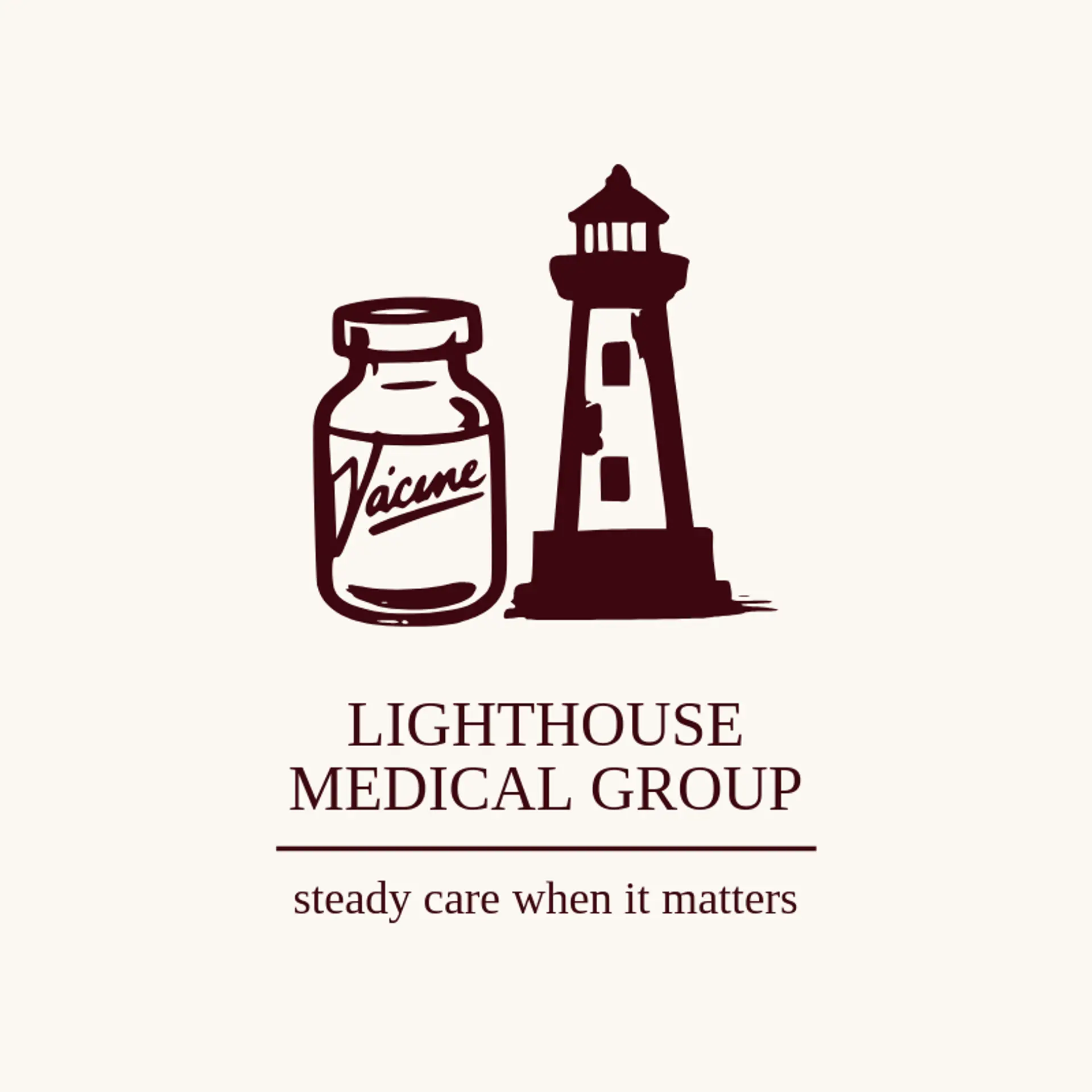 Lighthouse Medical Group logo for vaccine