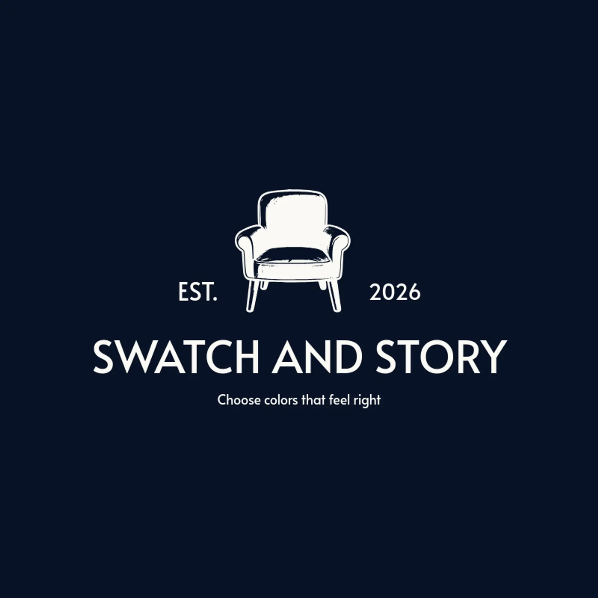 Swatch And Story logo for interior