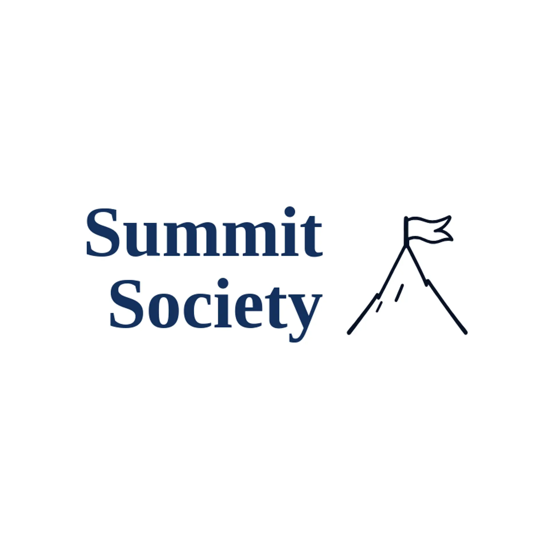 Summit Society logo for hiking
