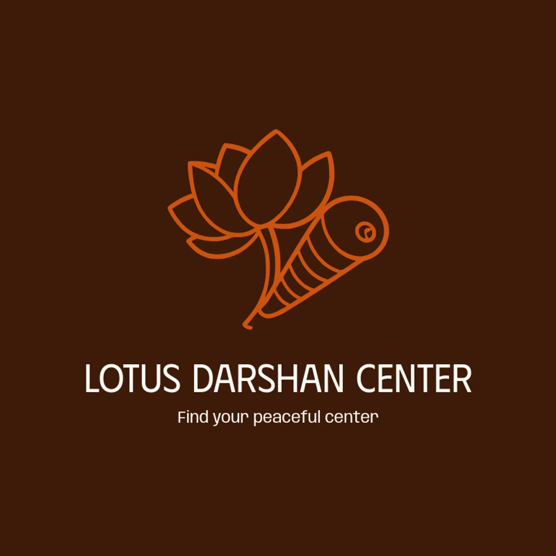 Lotus Darshan Center logo for krishna