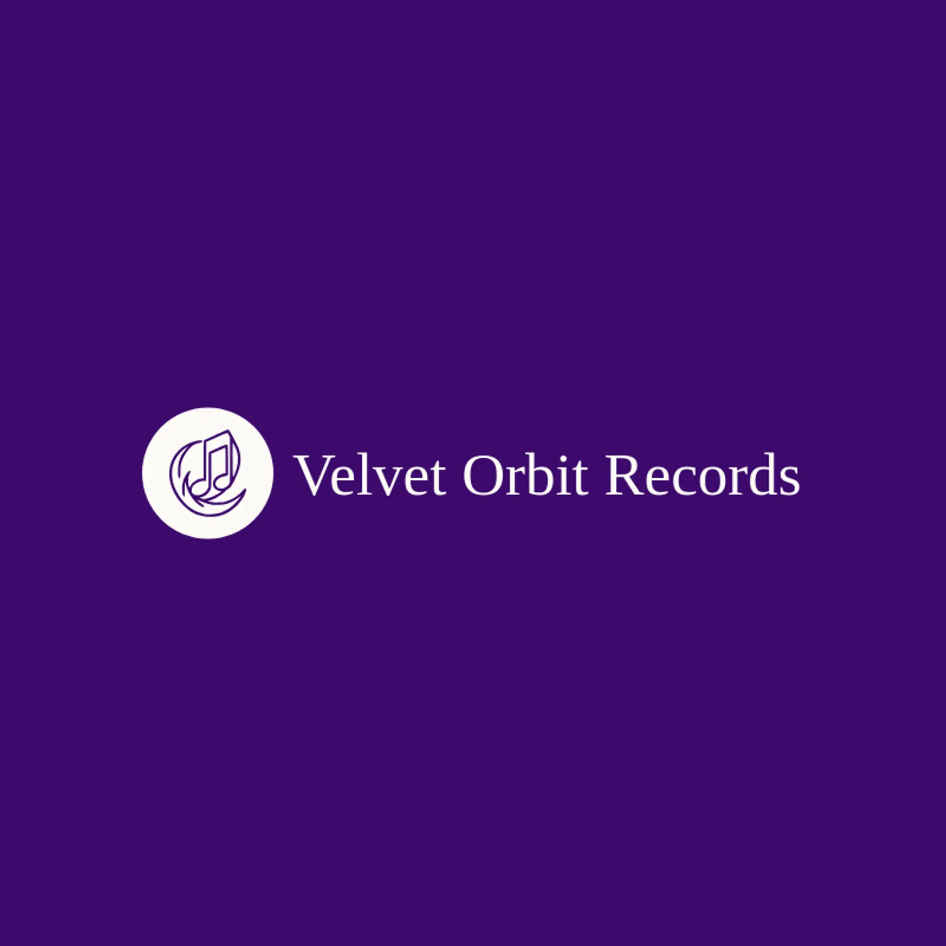Velvet Orbit Records logo for swirl