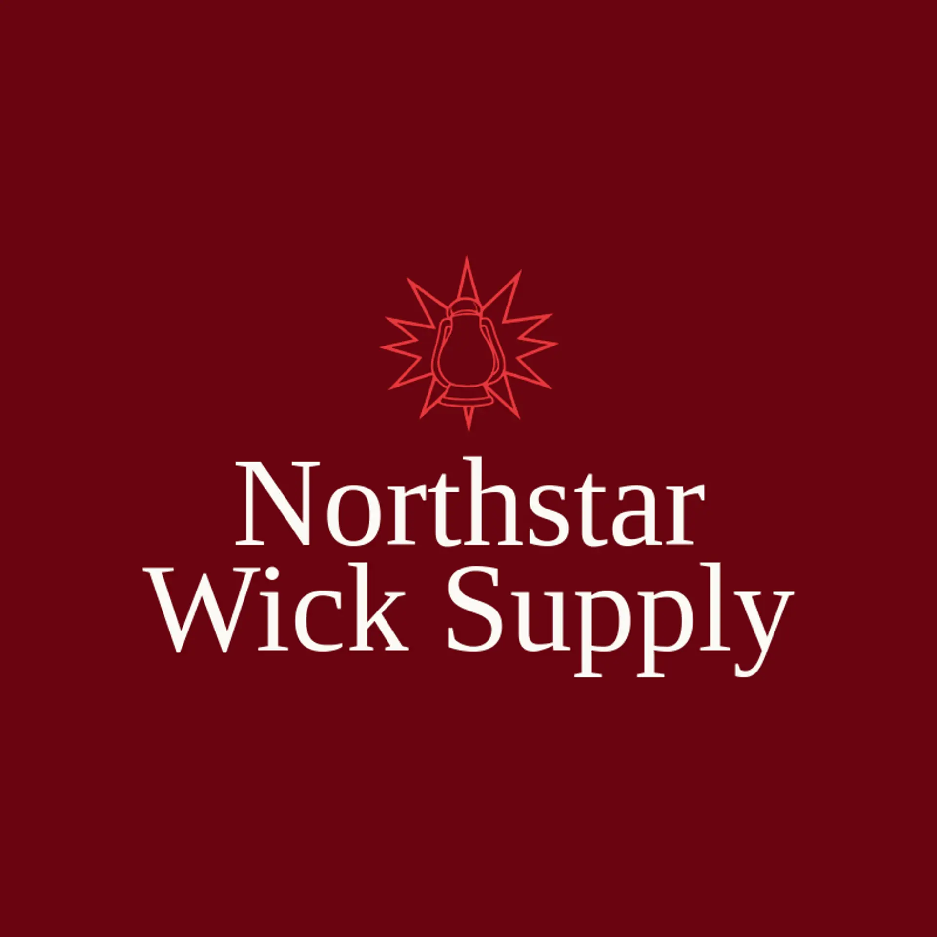 Northstar Wick Supply logo for lantern