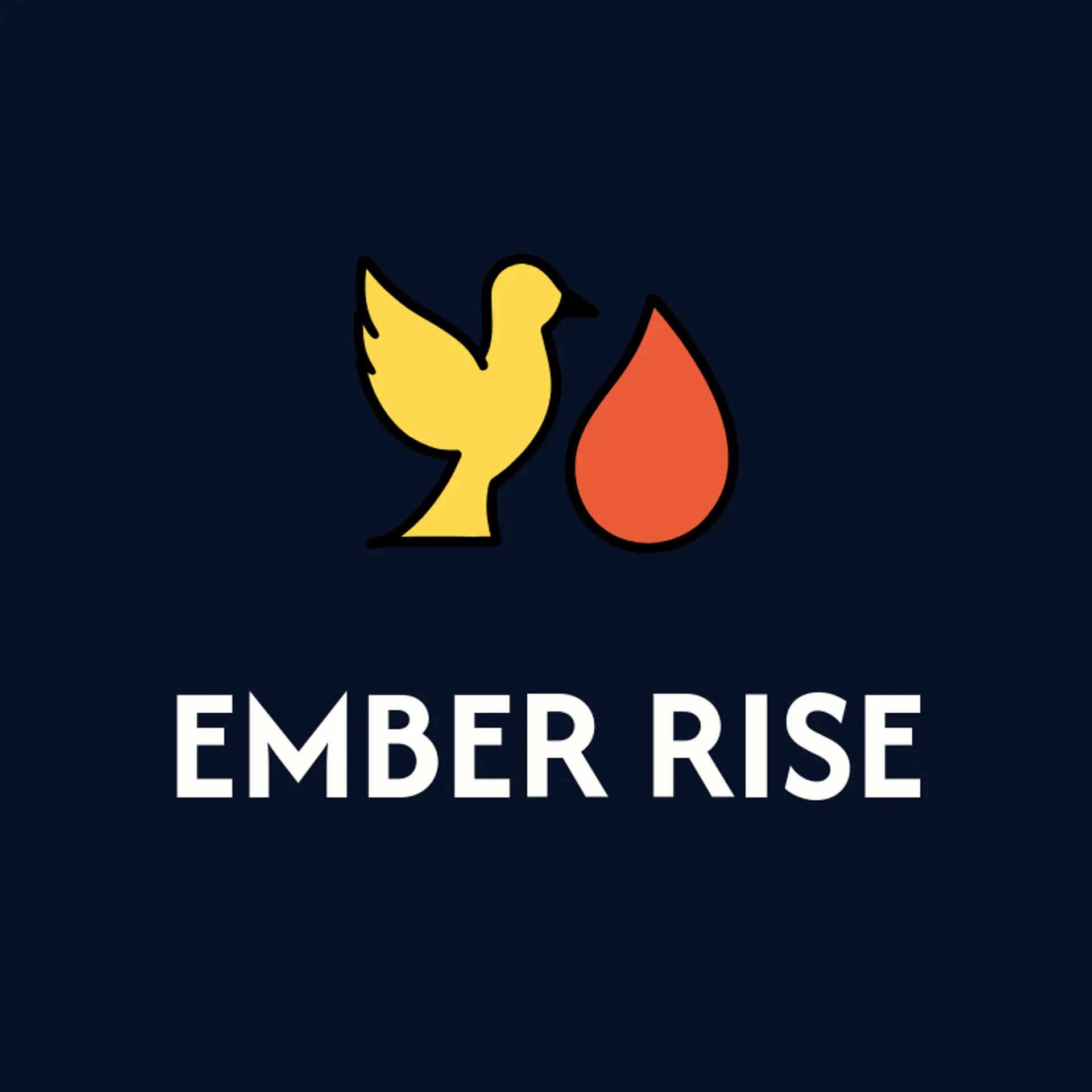 Ember Rise logo for phoenix