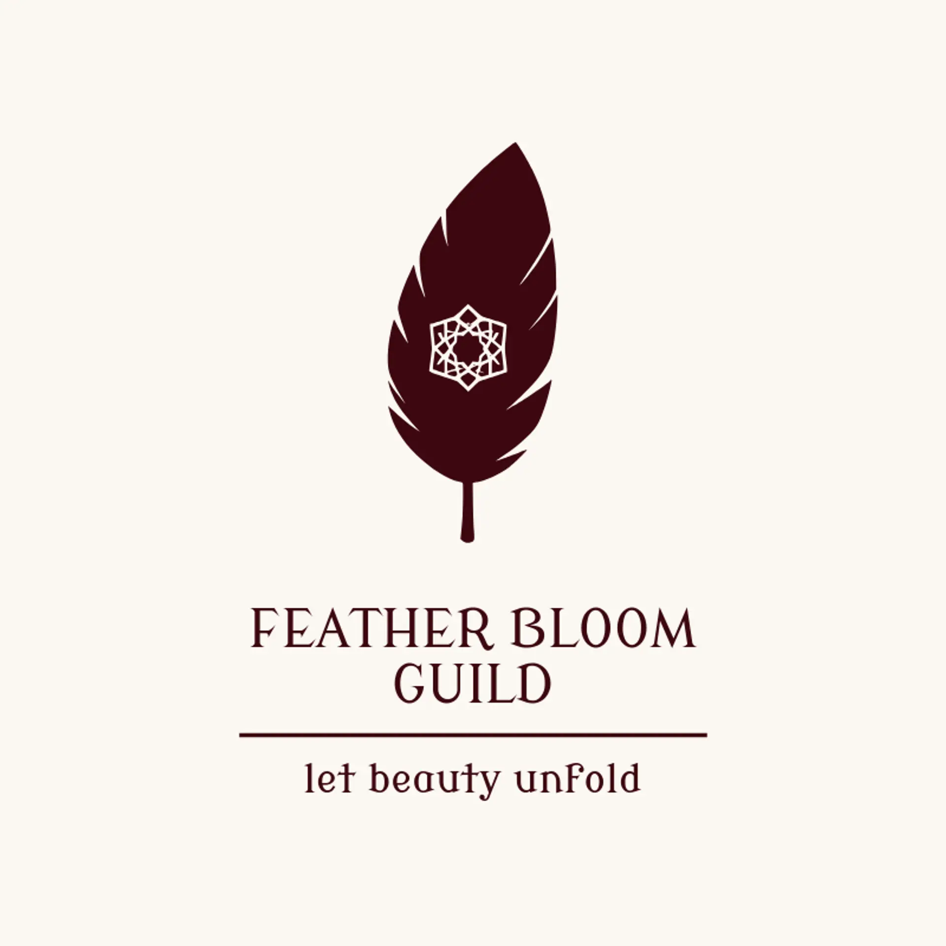 Feather Bloom Guild logo for hindu