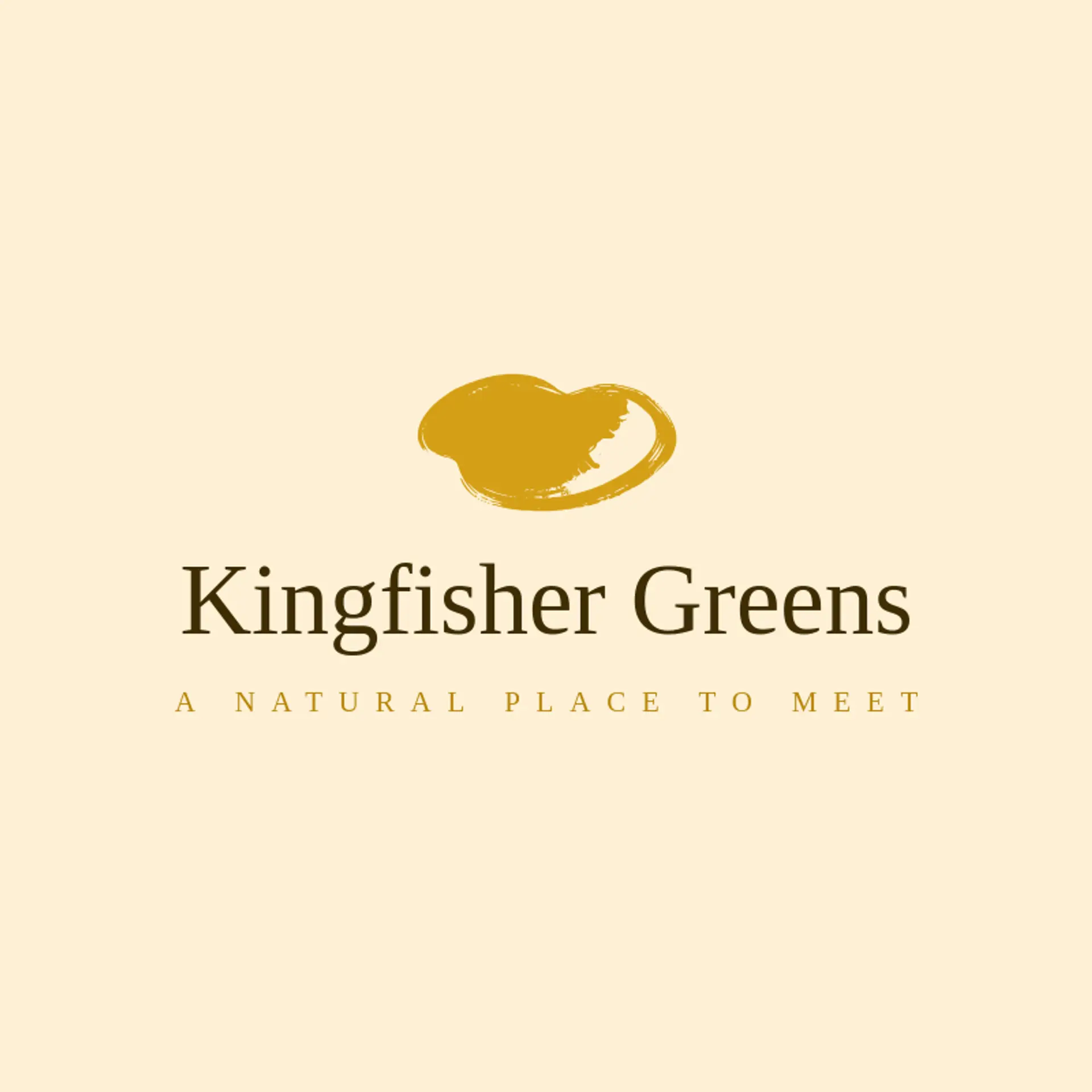 Kingfisher Greens logo for golf course
