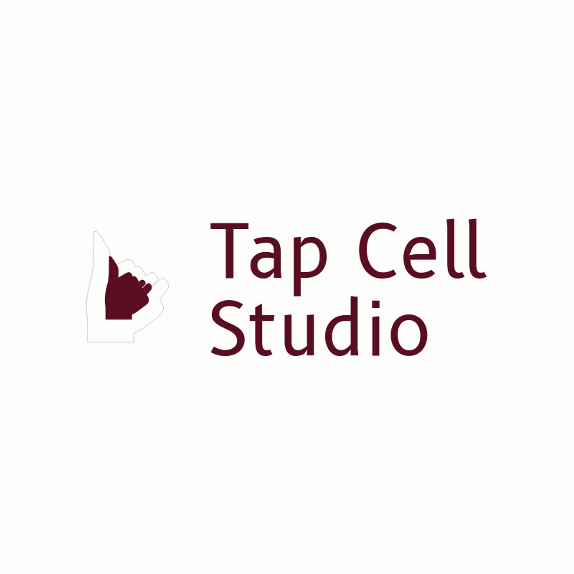 Tap Cell Studio logo for cell phone