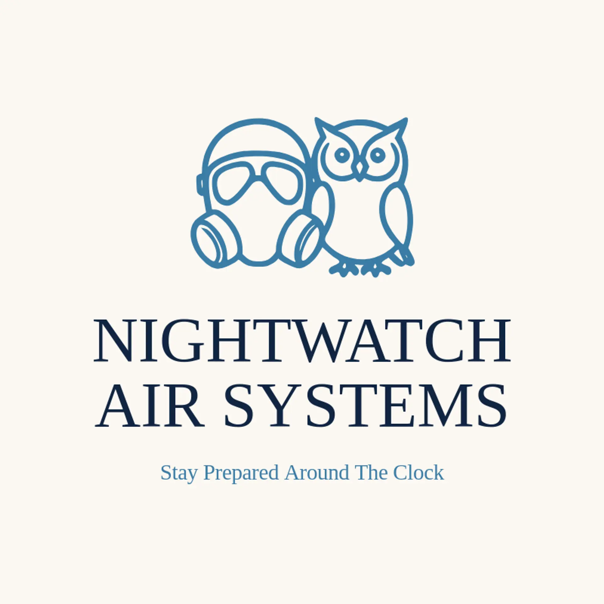 Nightwatch Air Systems logo for gas mask
