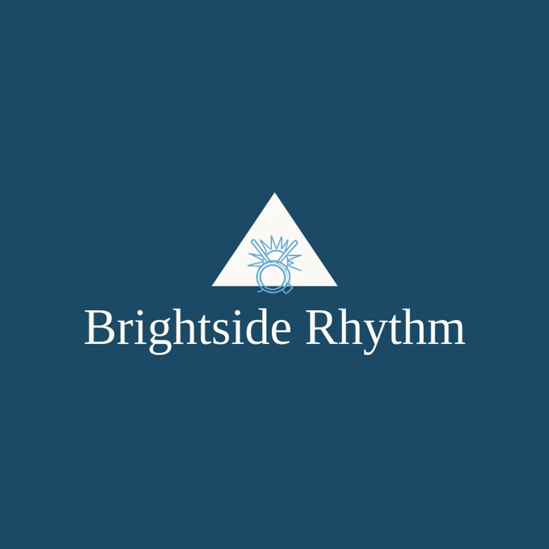 Brightside Rhythm logo for drum