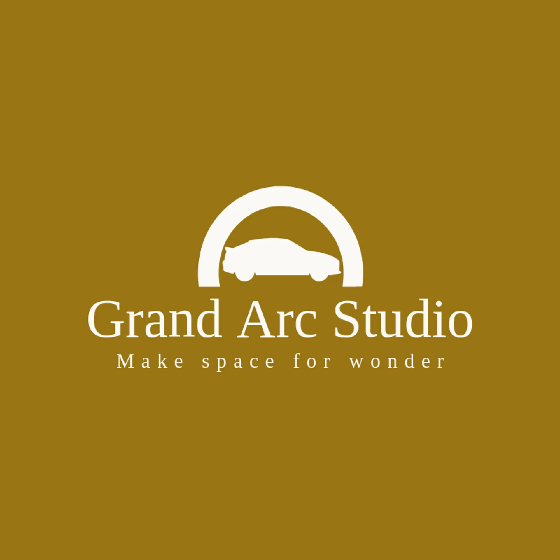 Grand Arc Studio logo for arch