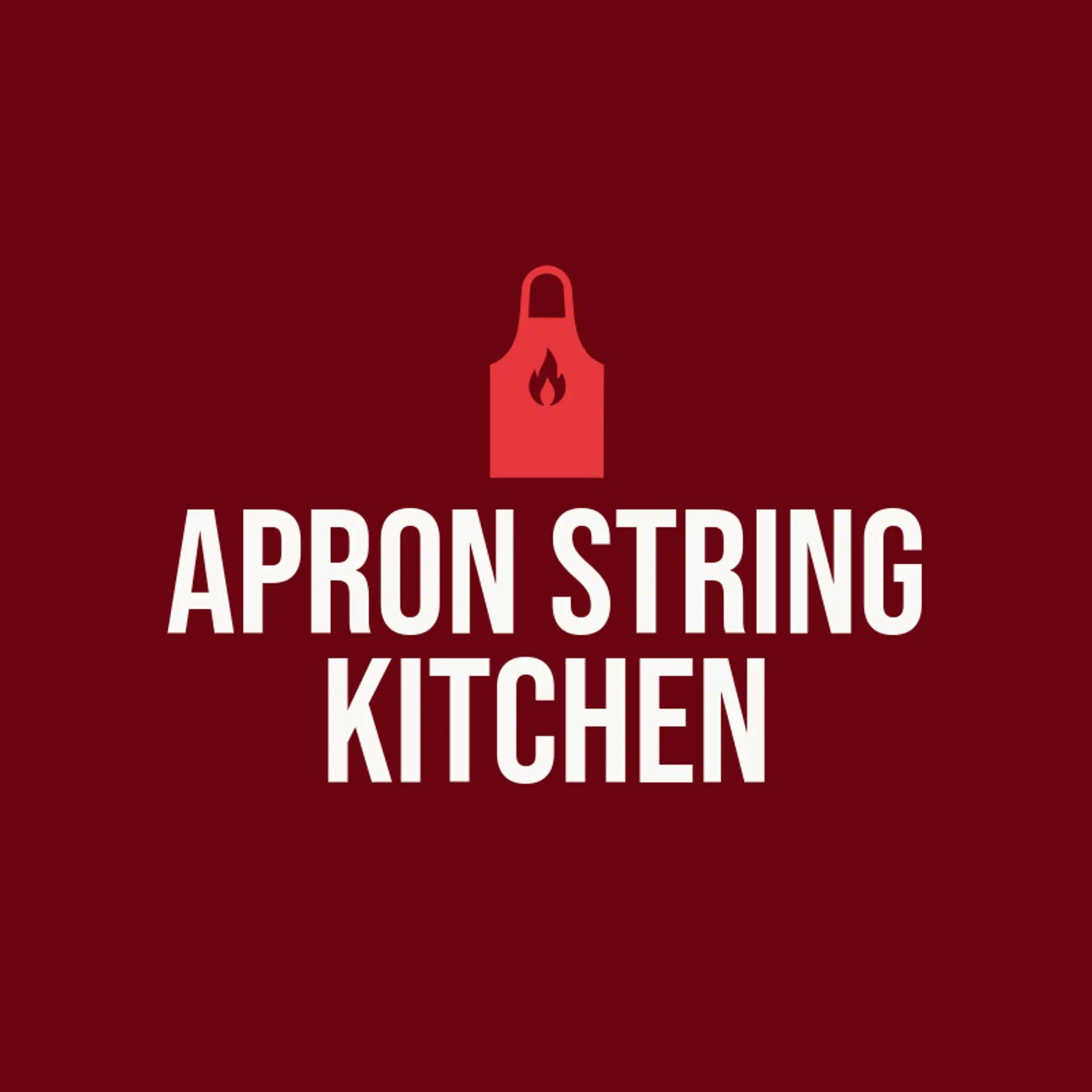 Apron String Kitchen logo for chef