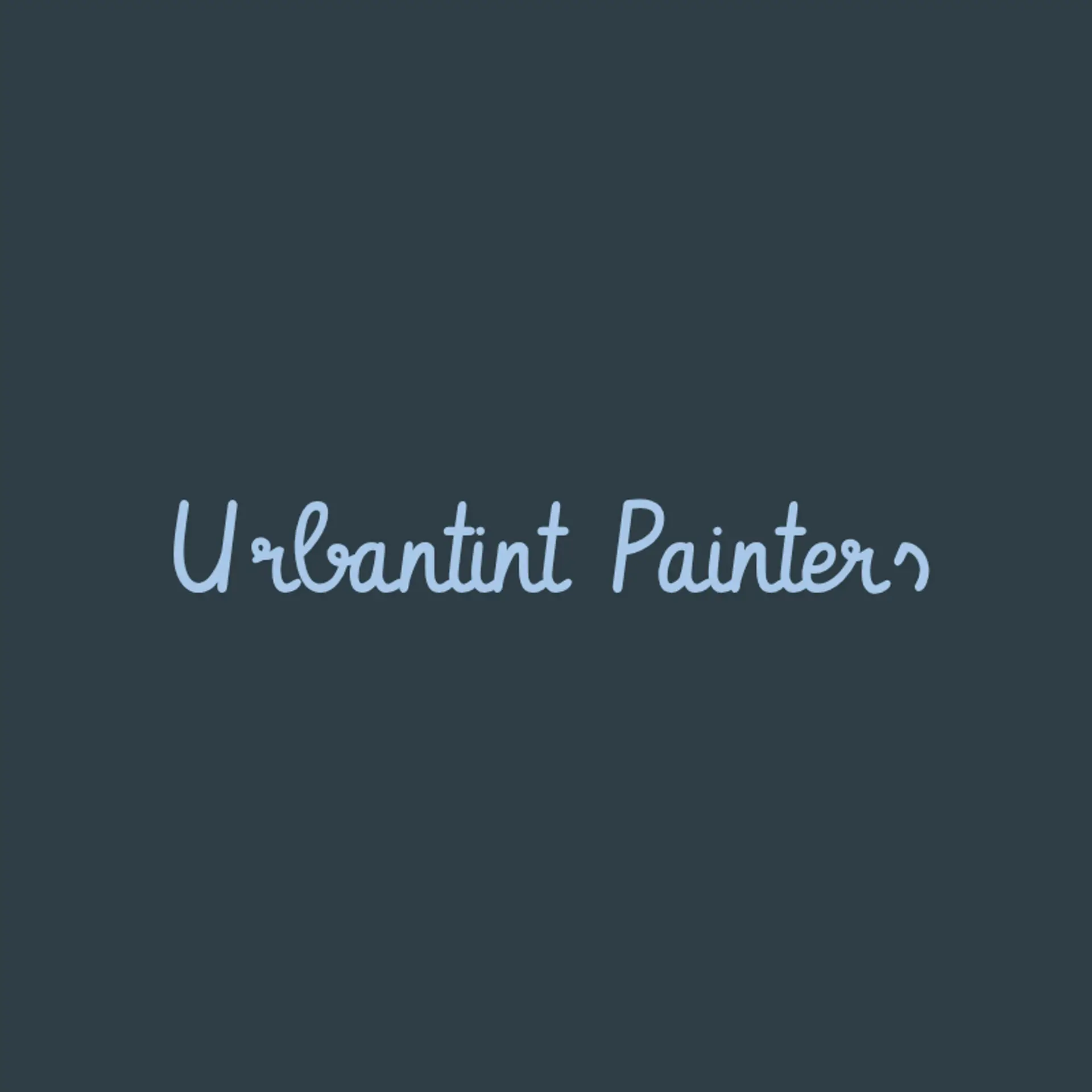 UrbanTint Painters logo for construction painting