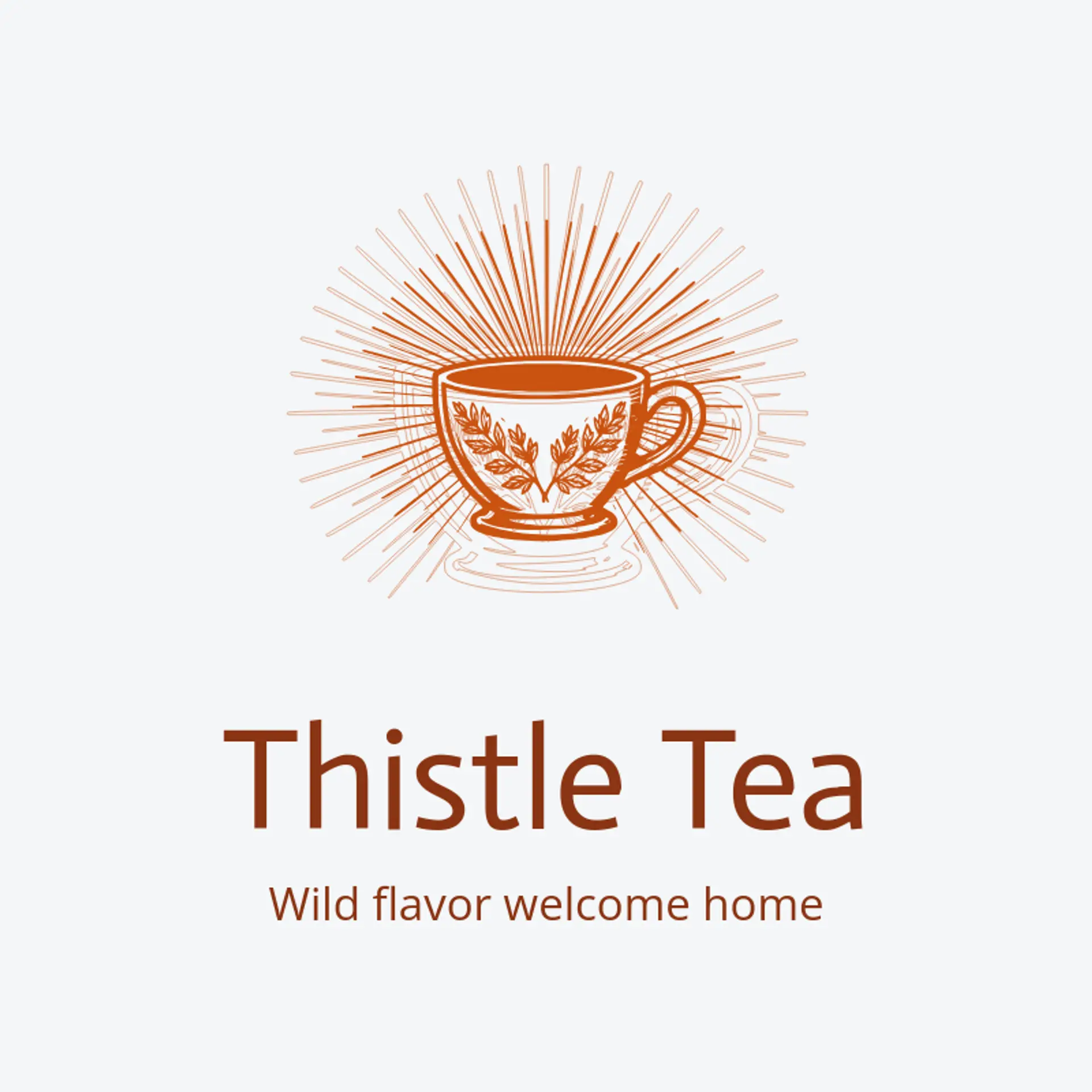 Thistle Tea logo for tea