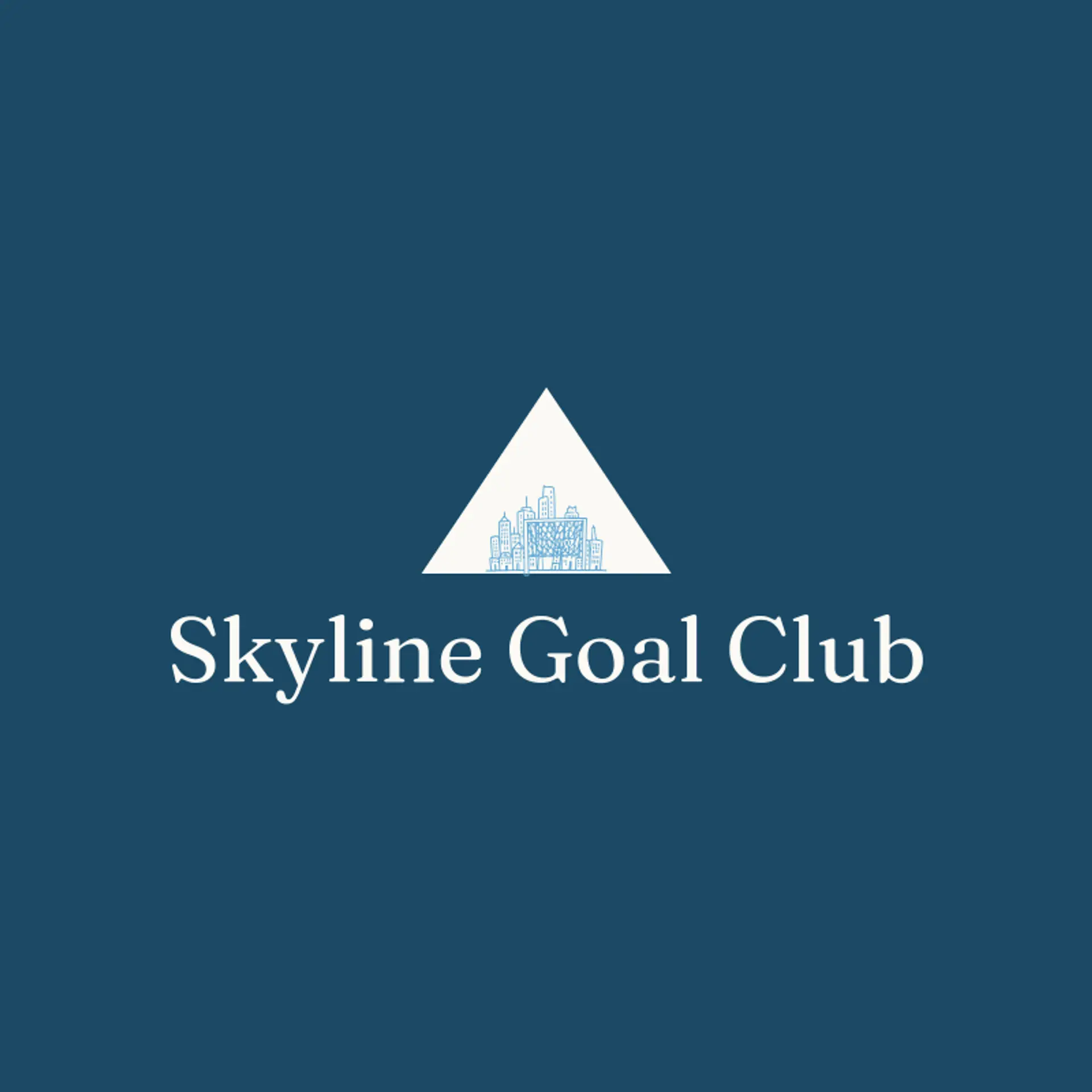 Skyline Goal Club logo for netball