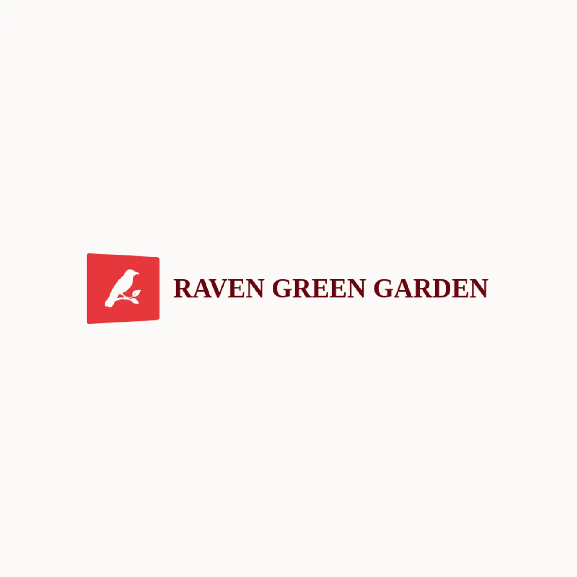 Raven Green Garden logo for raven