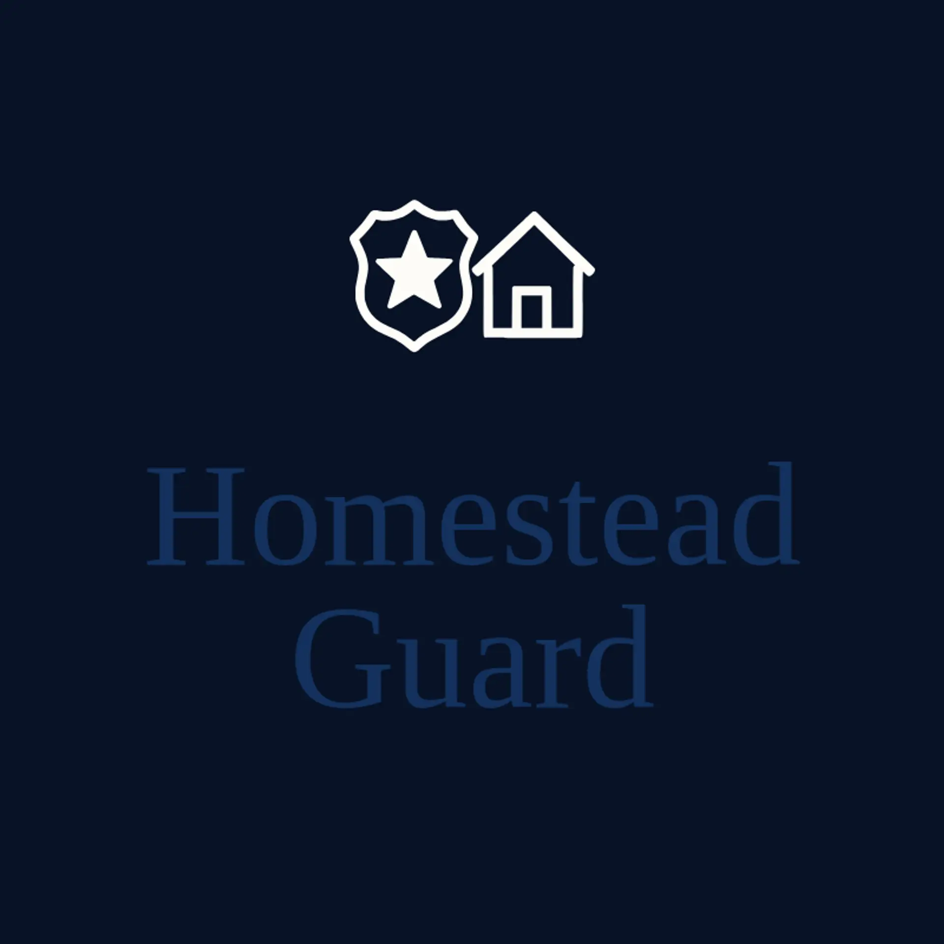 Homestead Guard logo for sheriff