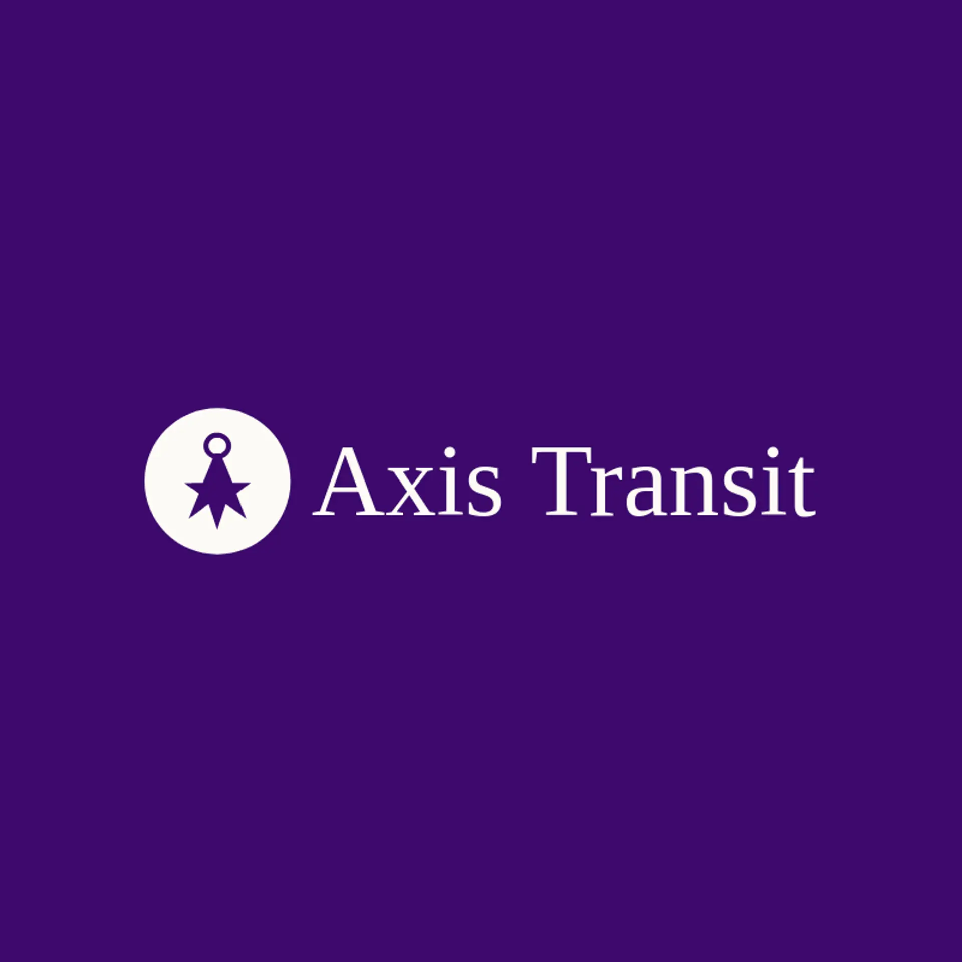 Axis Transit logo for metro