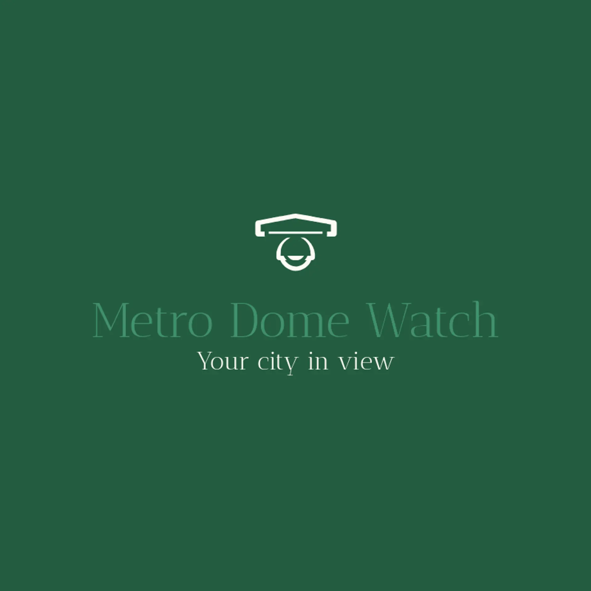 Metro Dome Watch logo for cctv