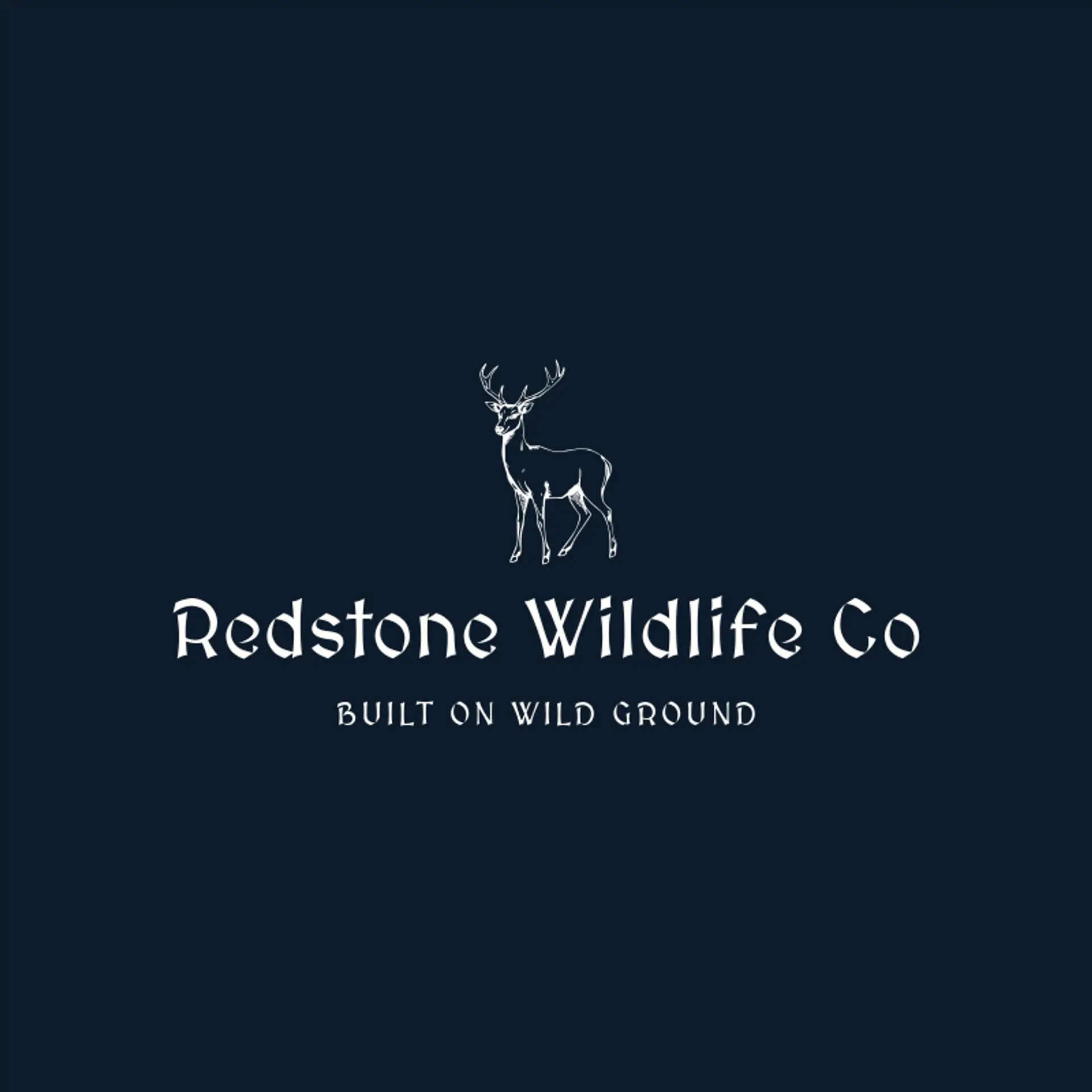 Redstone Wildlife Co logo for buck