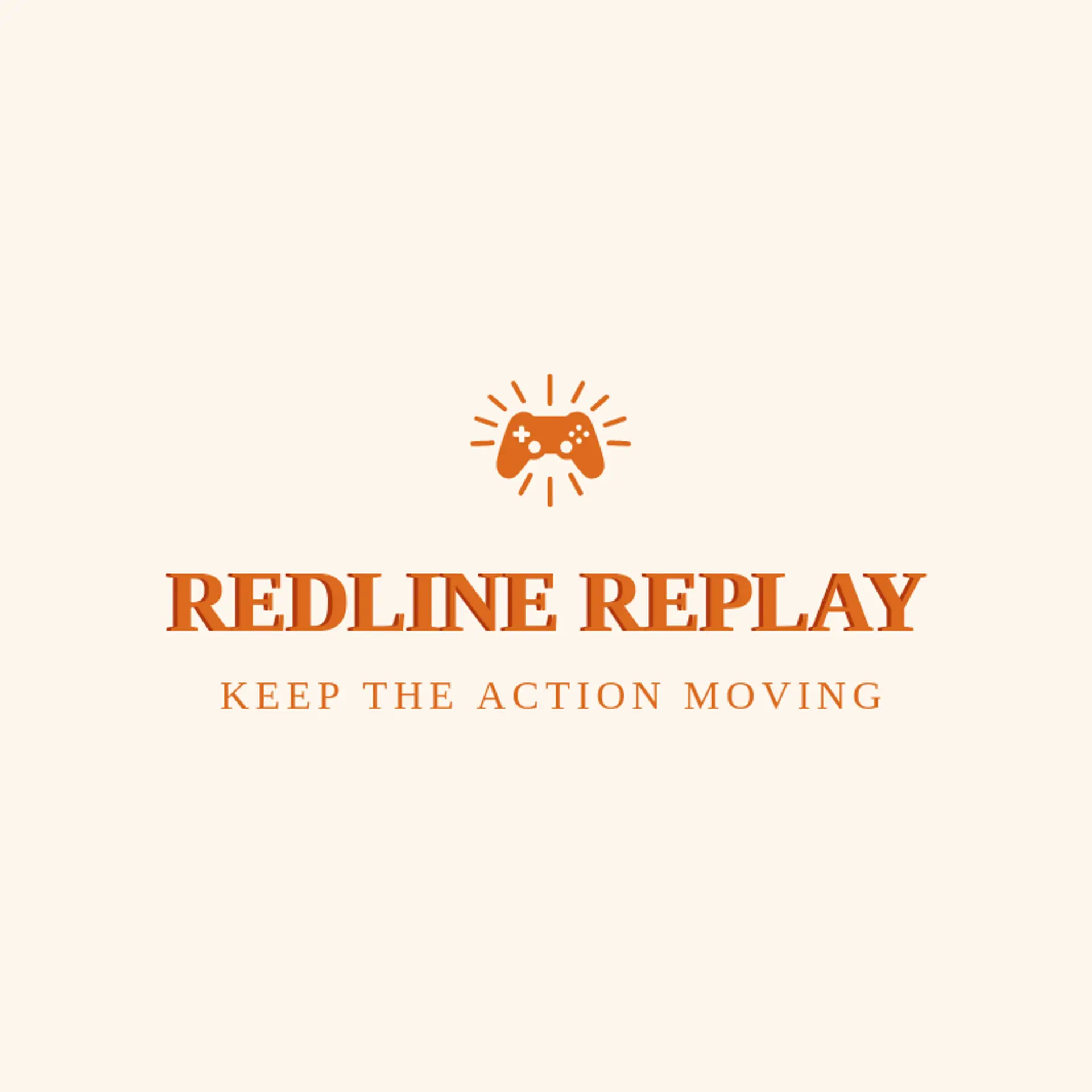 Redline Replay logo for playstation
