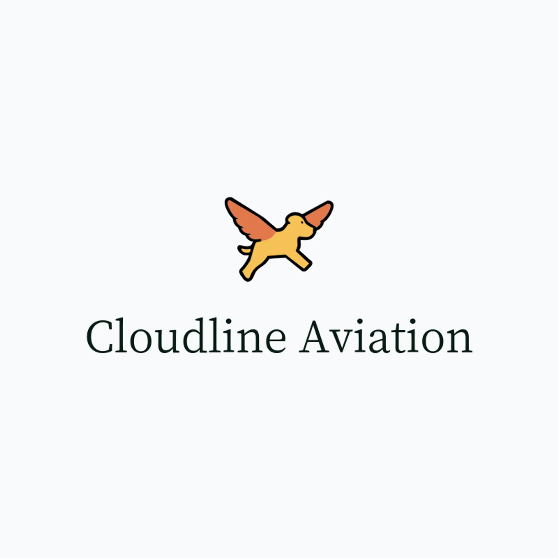 Cloudline Aviation logo for aero