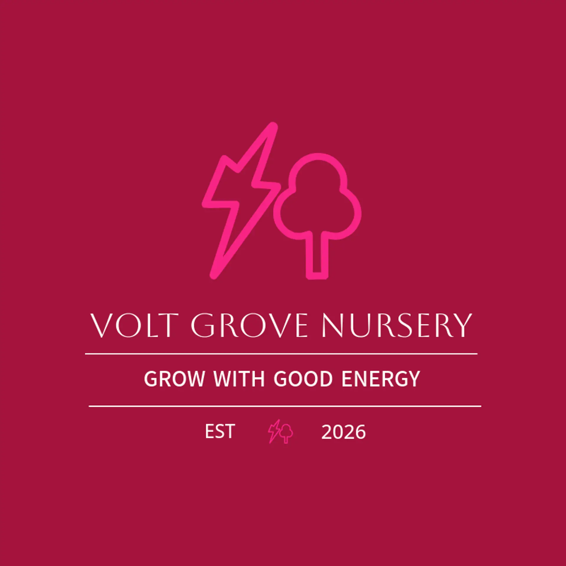 Volt Grove Nursery logo for lightning
