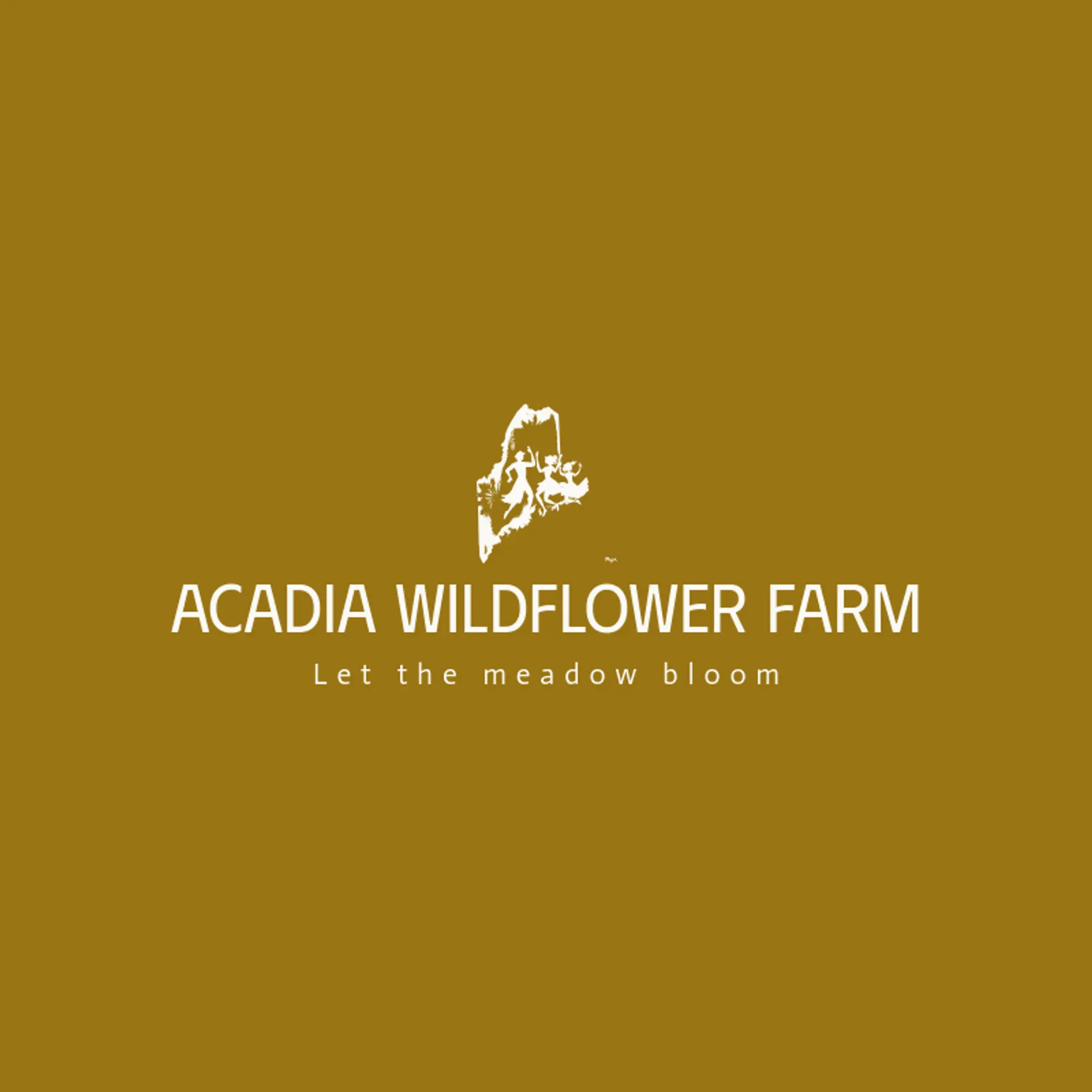 Acadia Wildflower Farm logo for maine