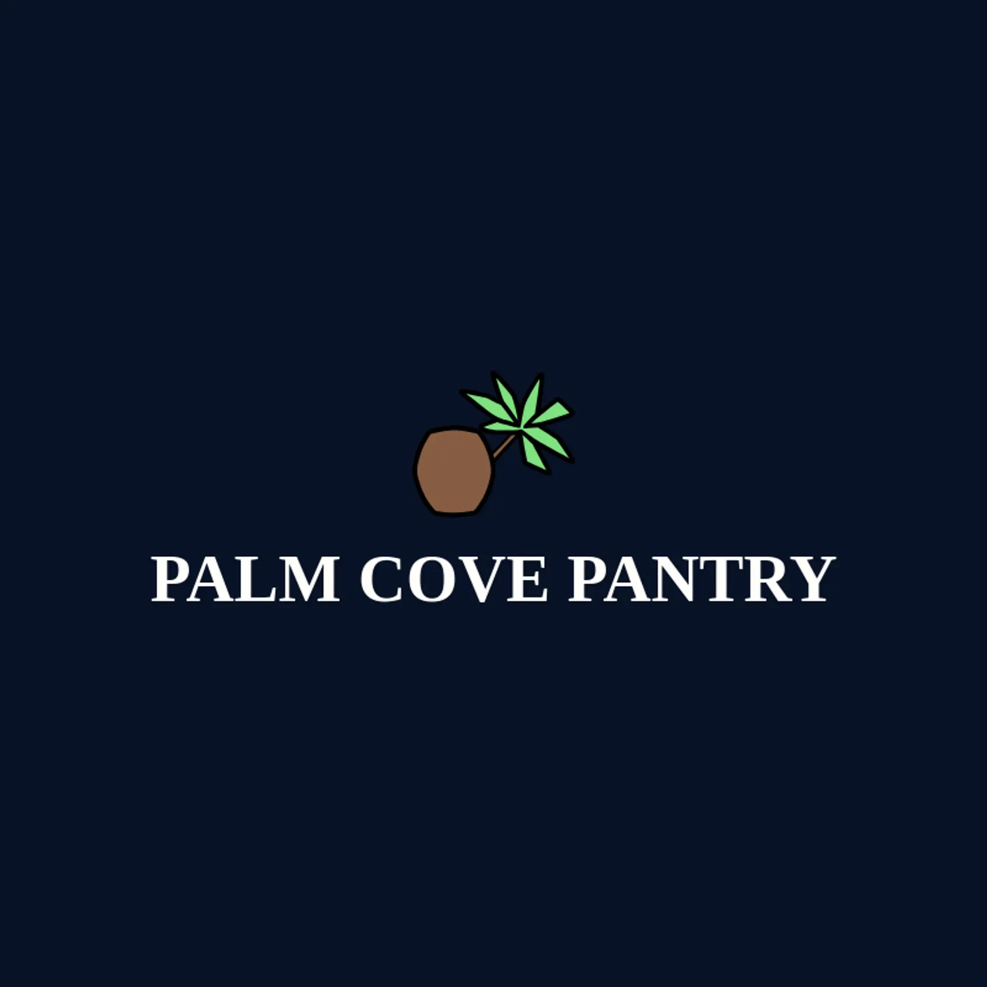 Palm Cove Pantry logo for coconut
