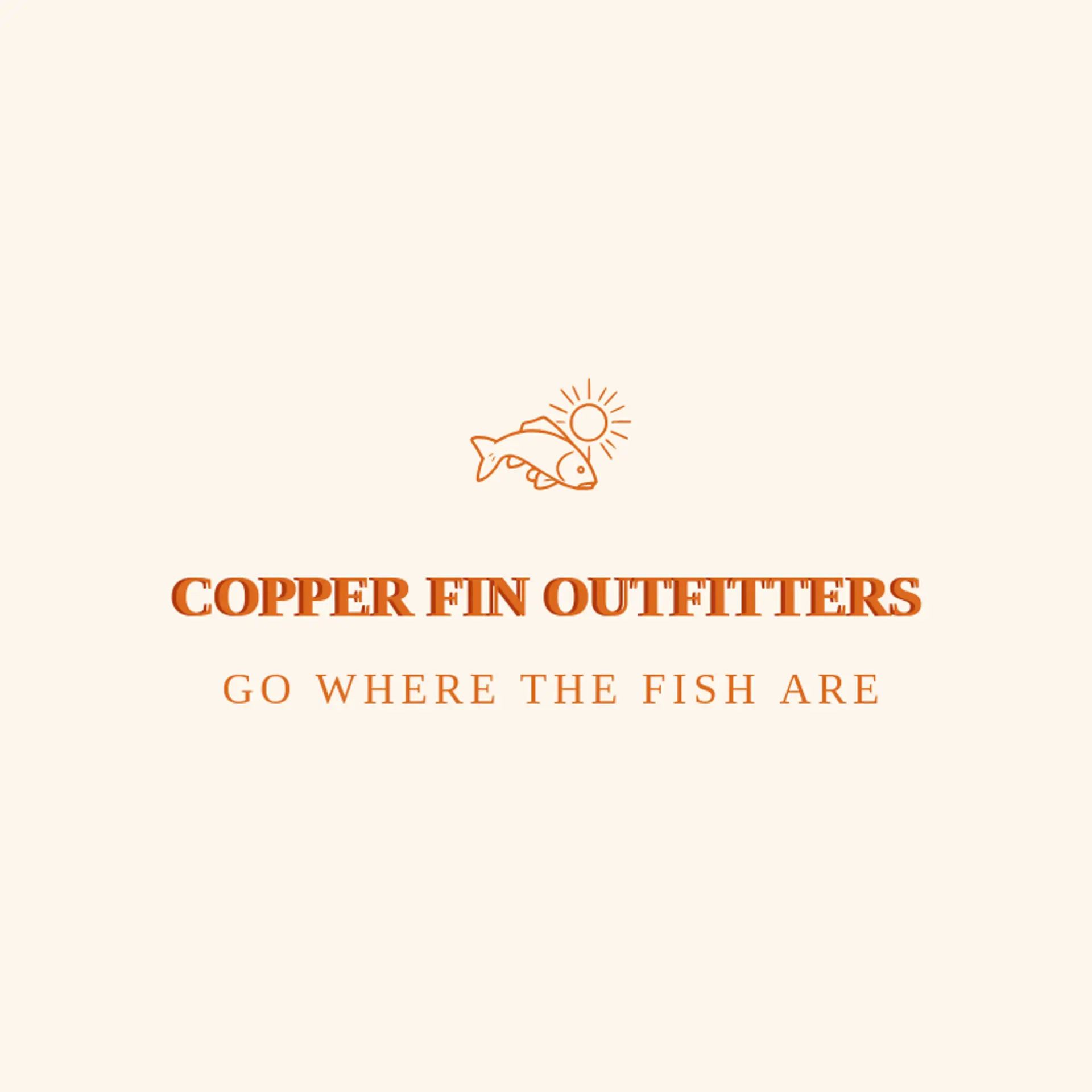 Copper Fin Outfitters logo for carp