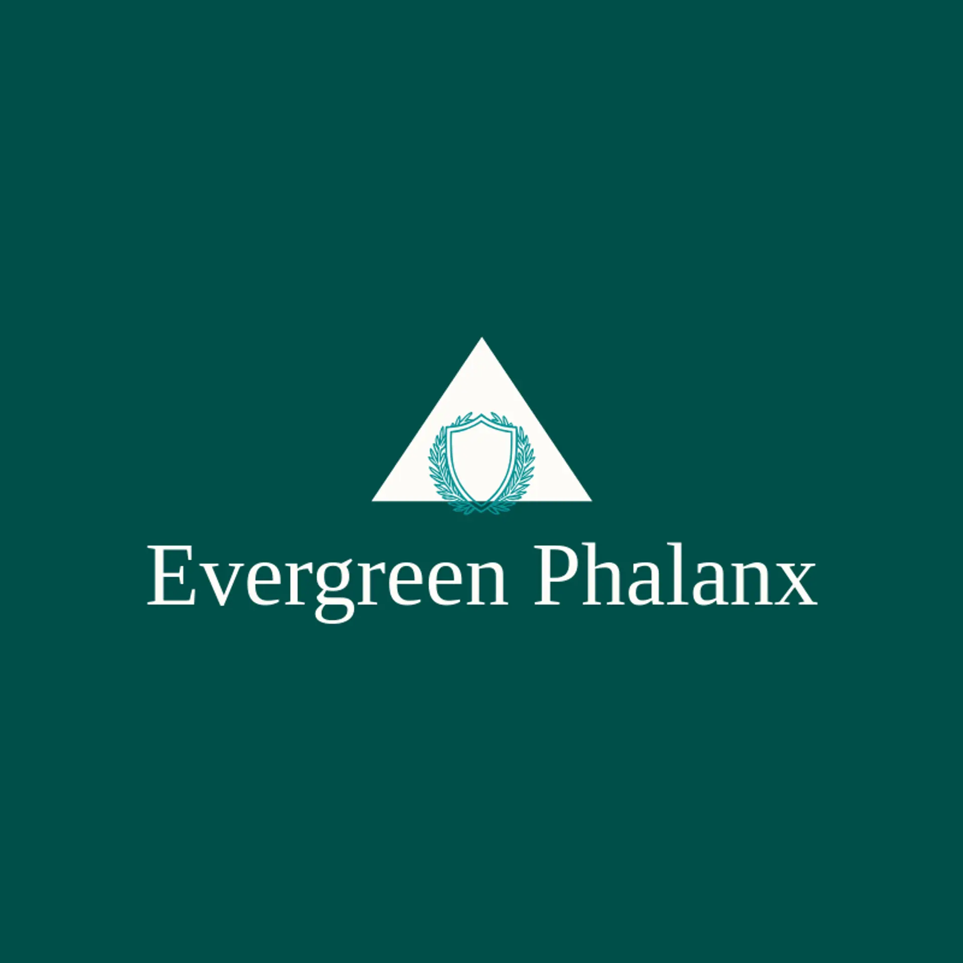 Evergreen Phalanx logo for spartan