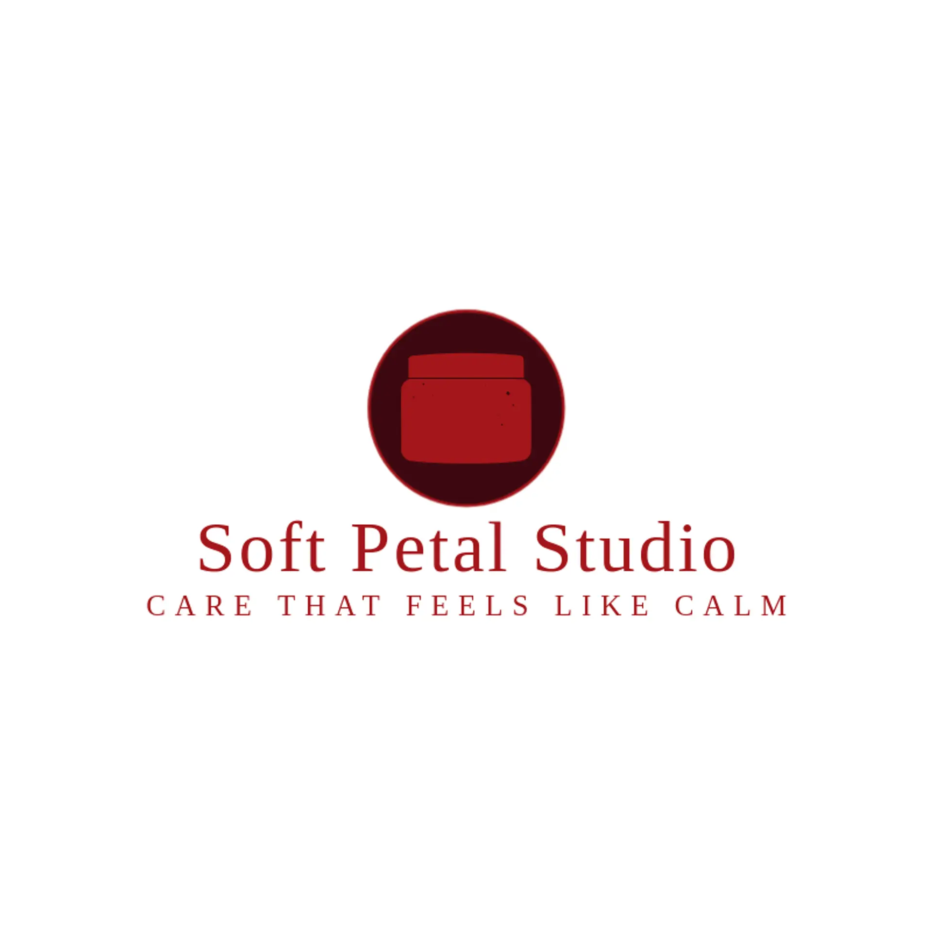 Soft Petal Studio logo for skincare