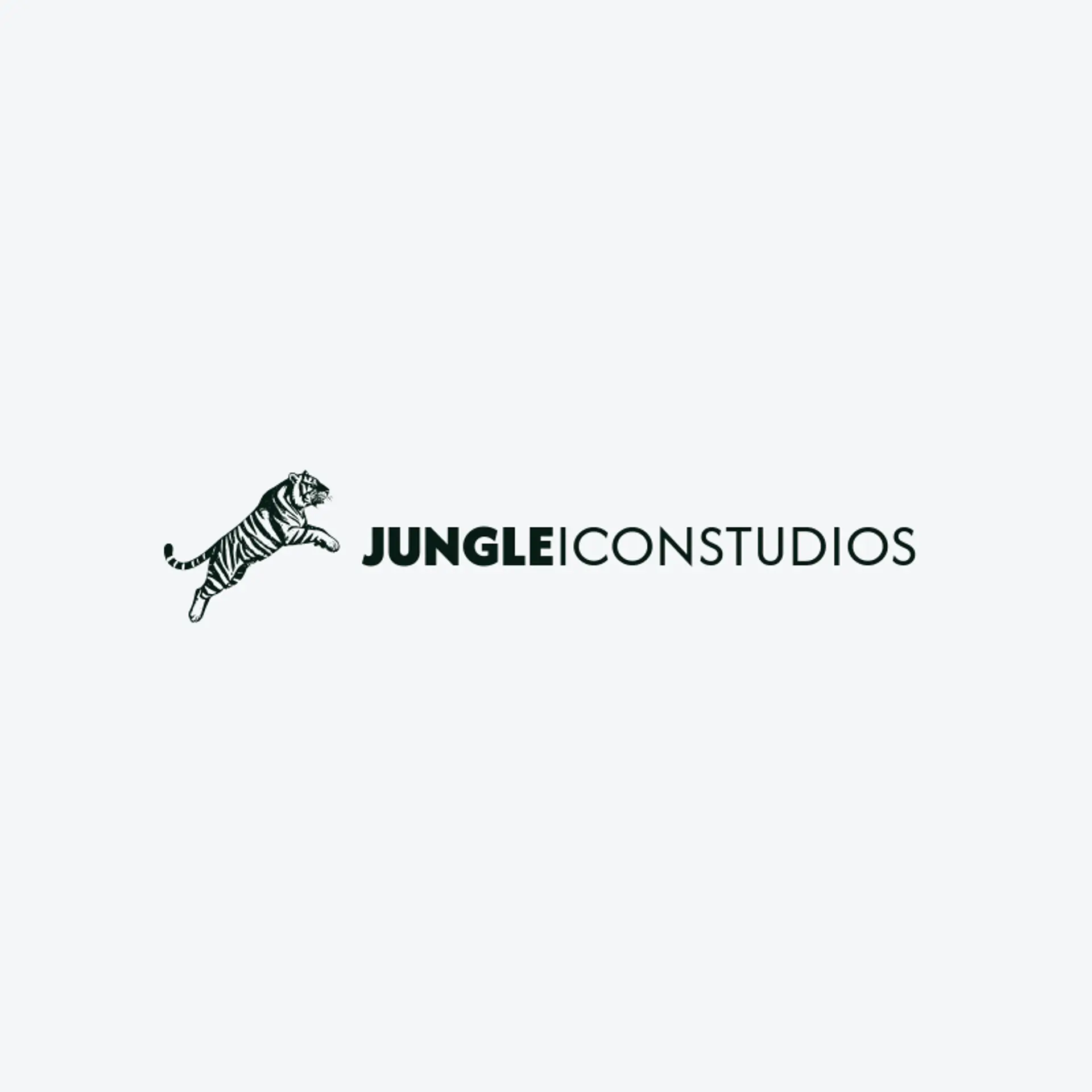 Jungle Icon Studios logo for tiger