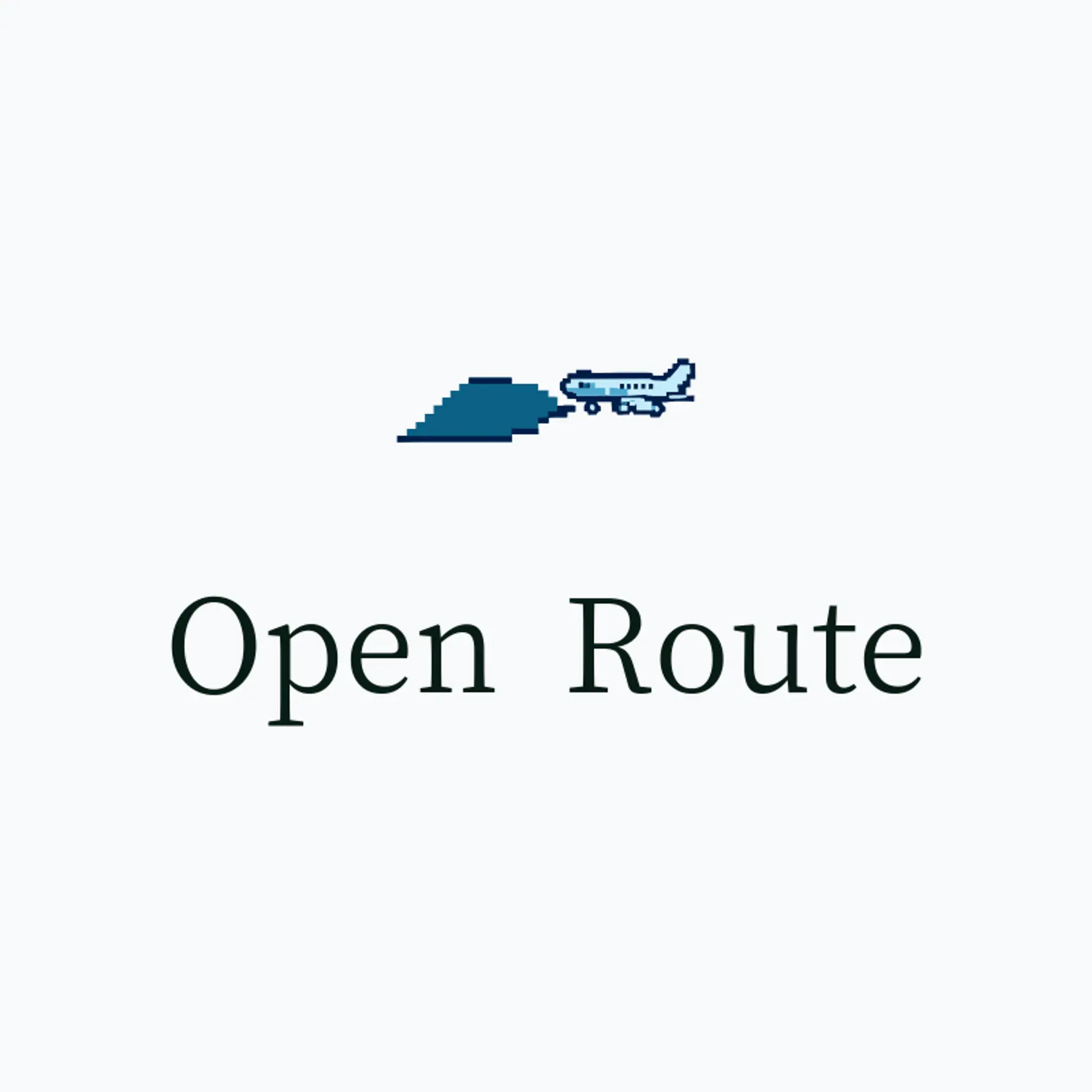 Open Route logo for airline