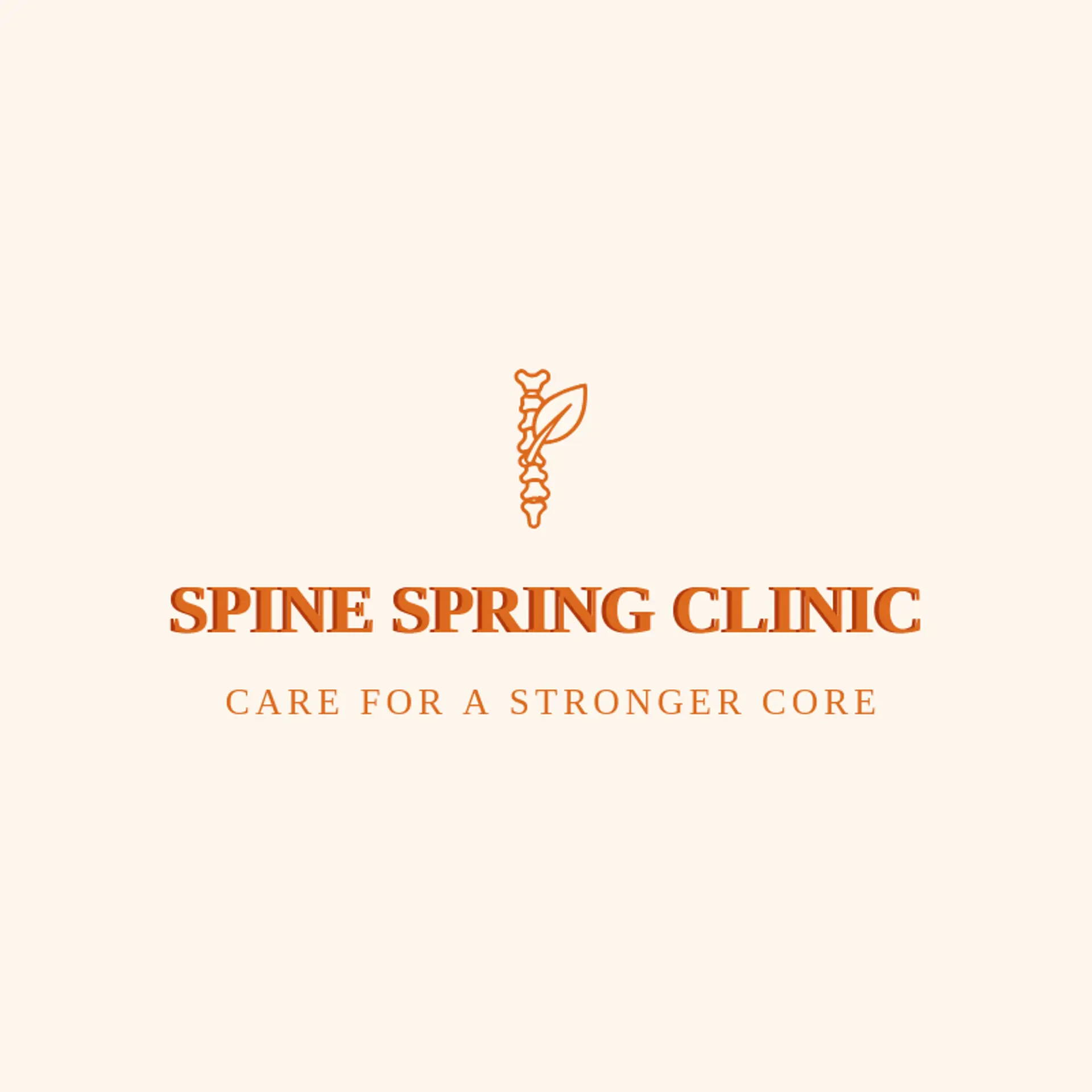 Spine Spring Clinic logo for spine