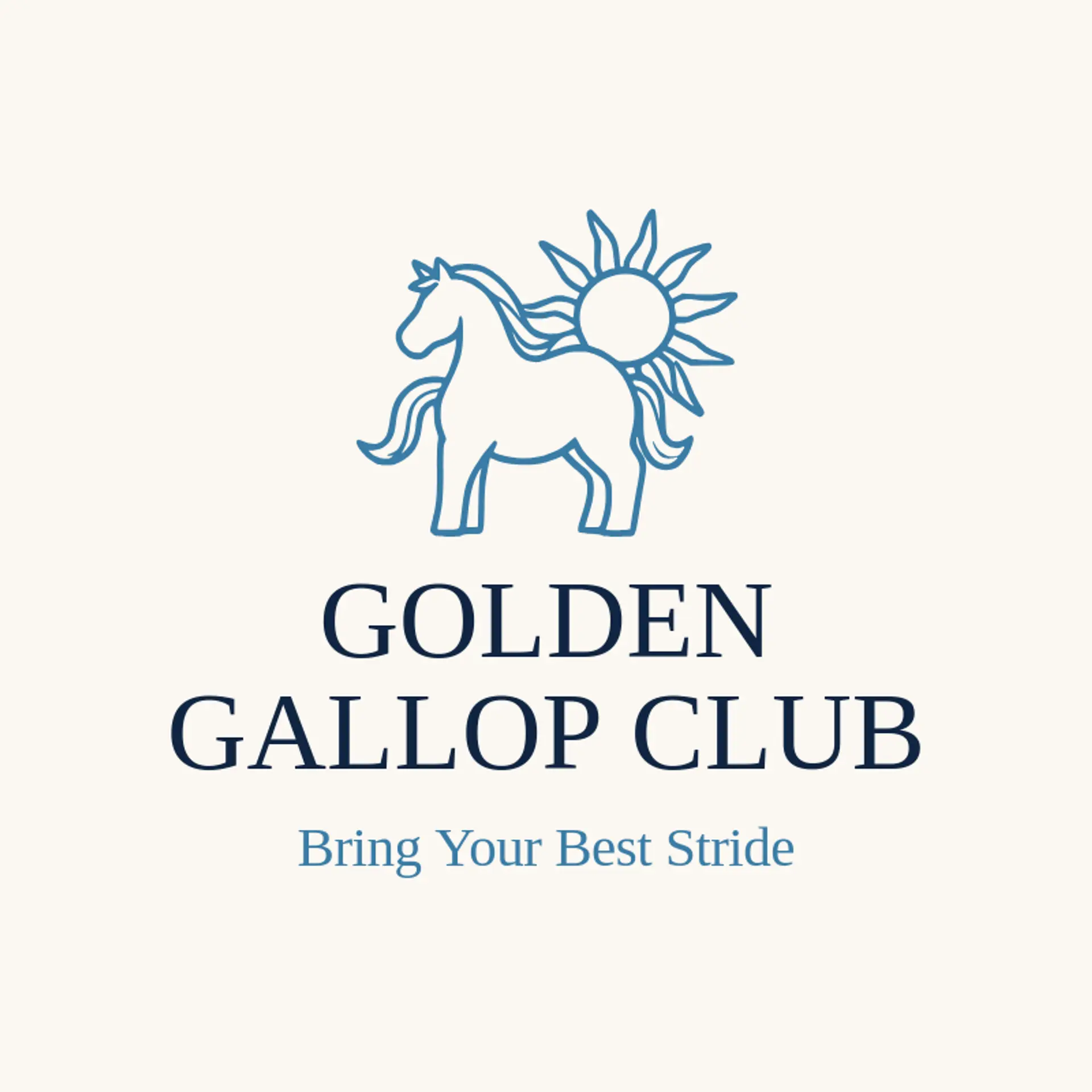 Golden Gallop Club logo for derby