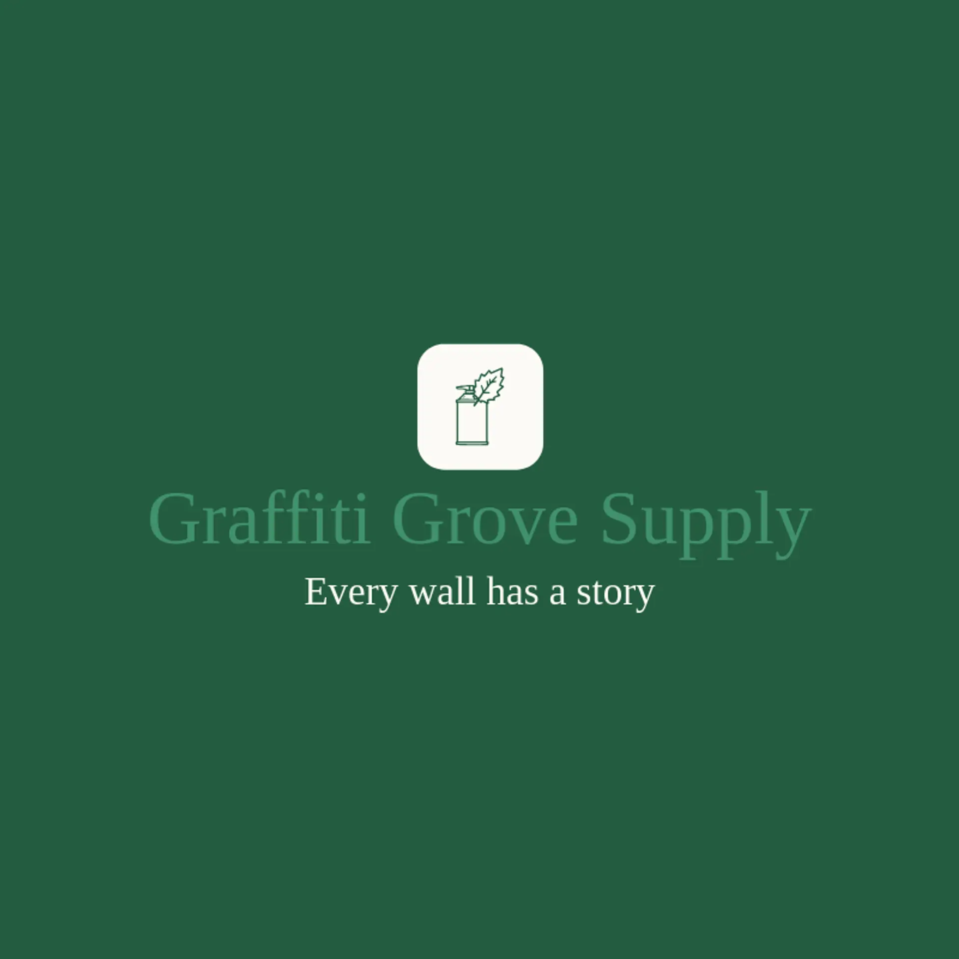 Graffiti Grove Supply logo for spray paint