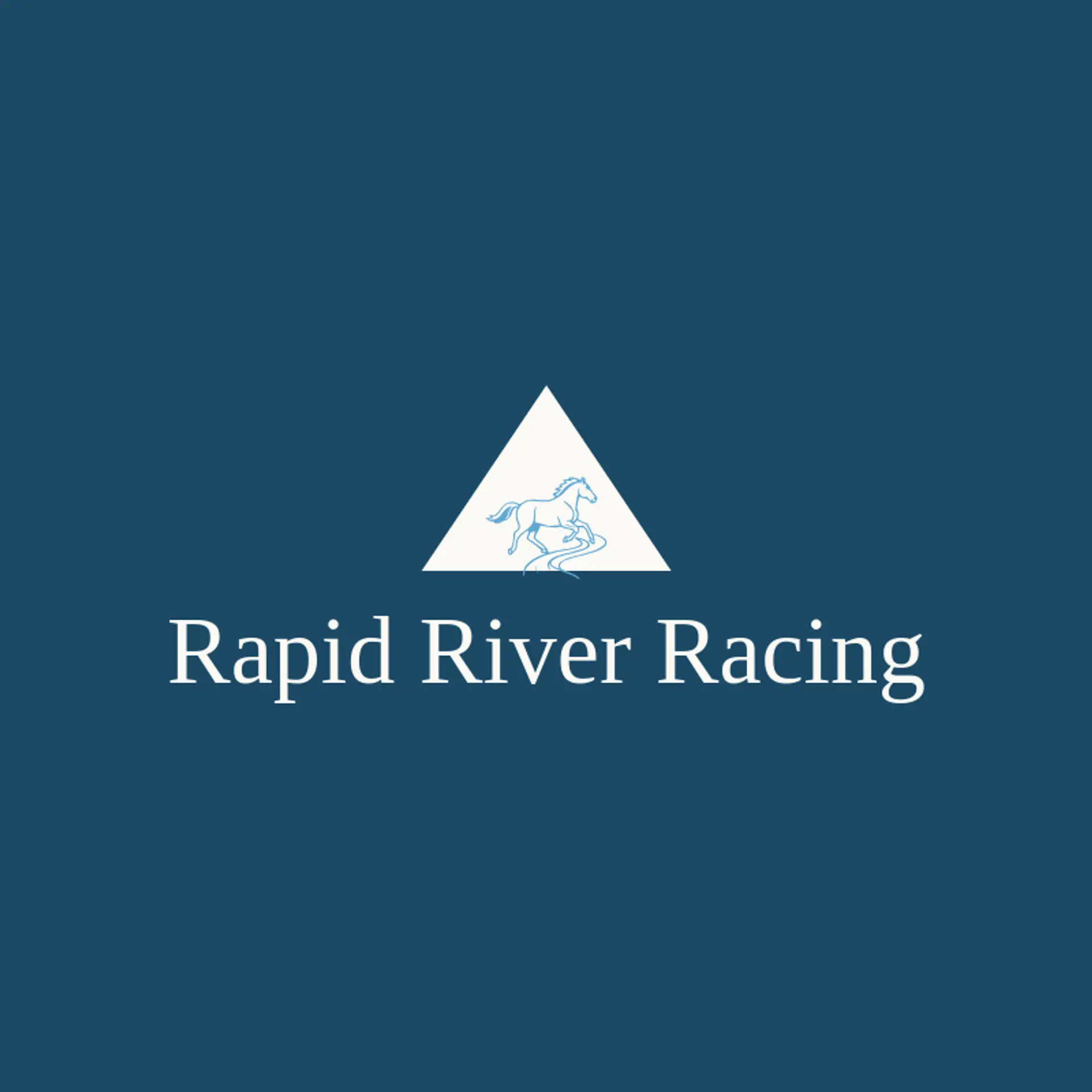 Rapid River Racing logo for mustang