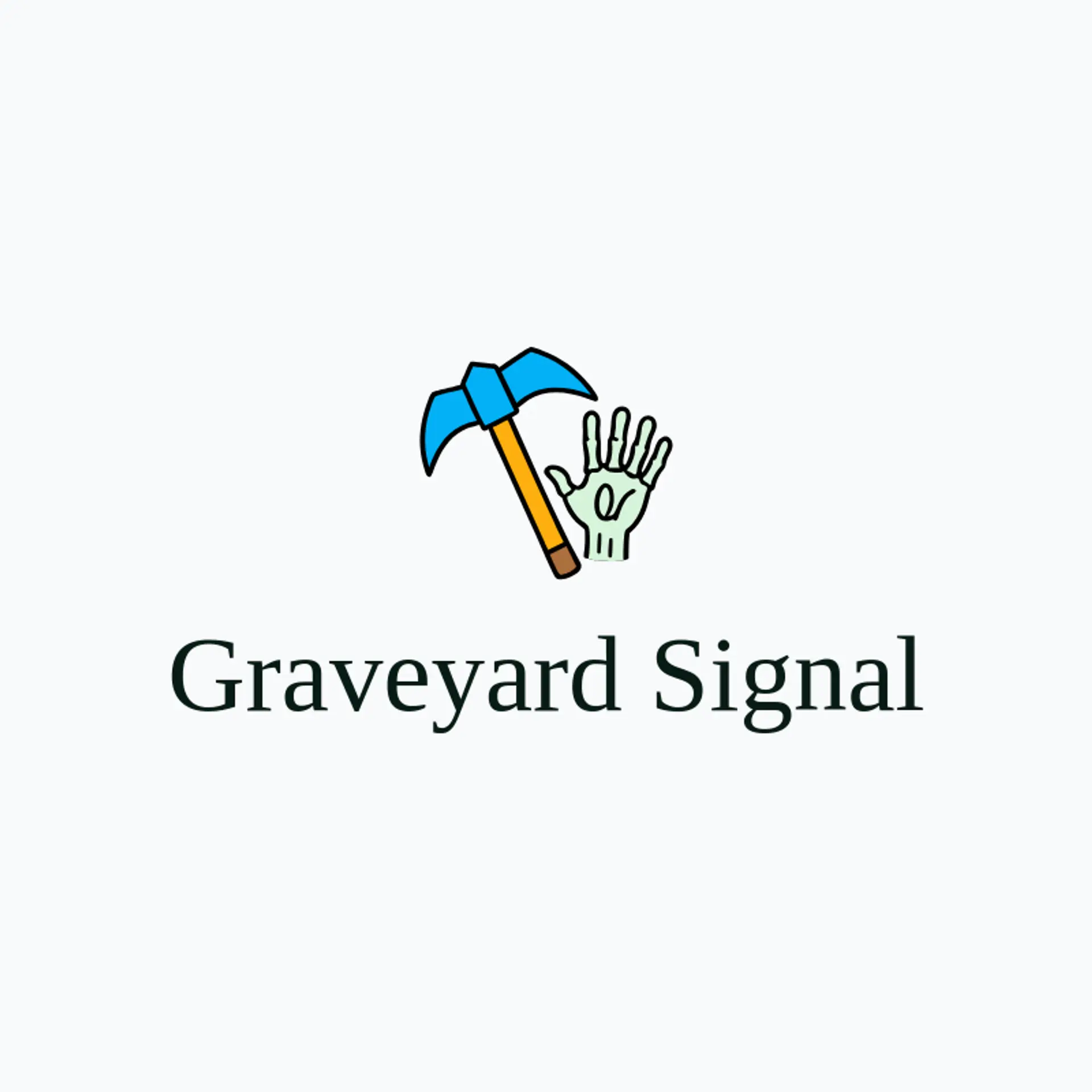 Graveyard Signal logo for grim reaper