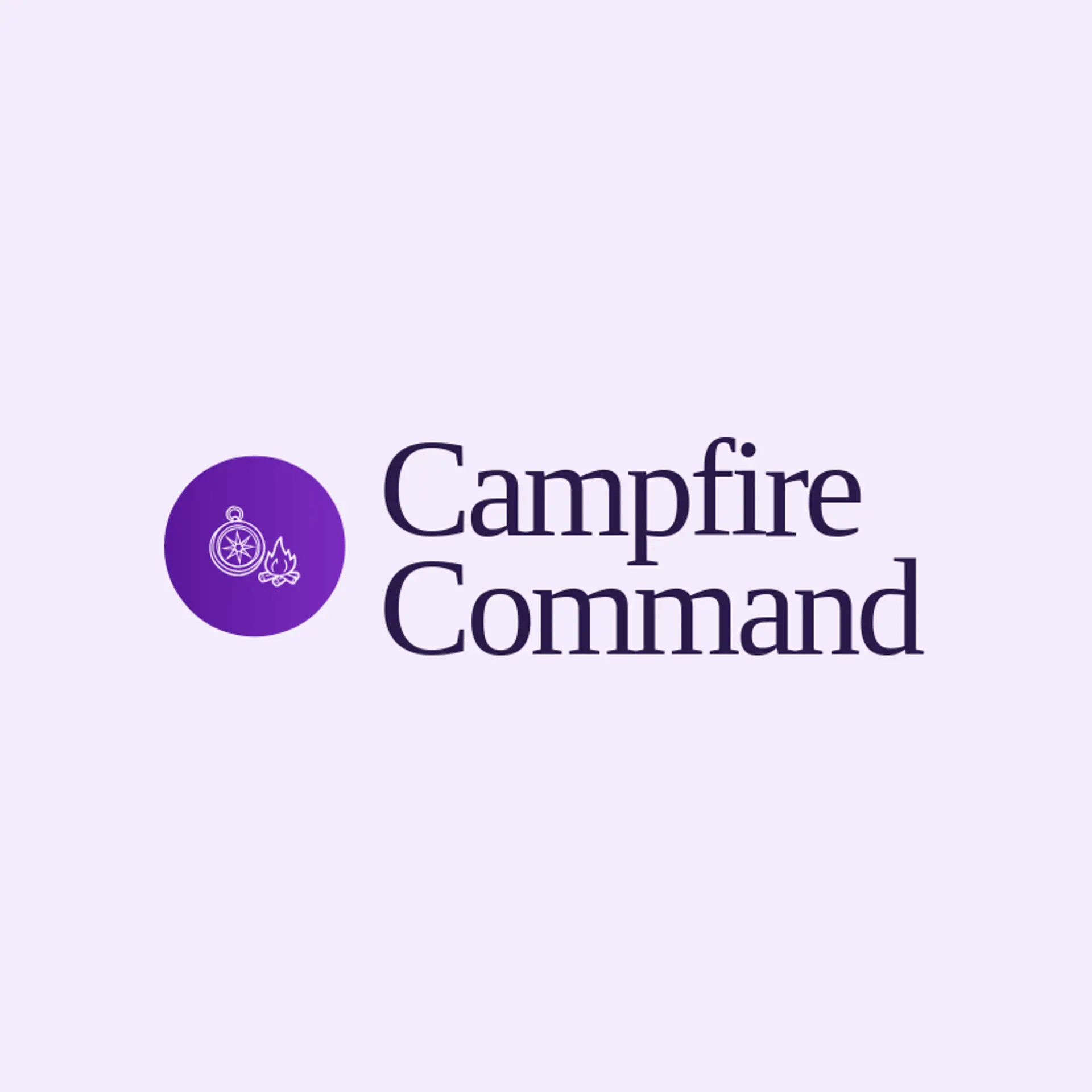 Campfire Command logo for tactical