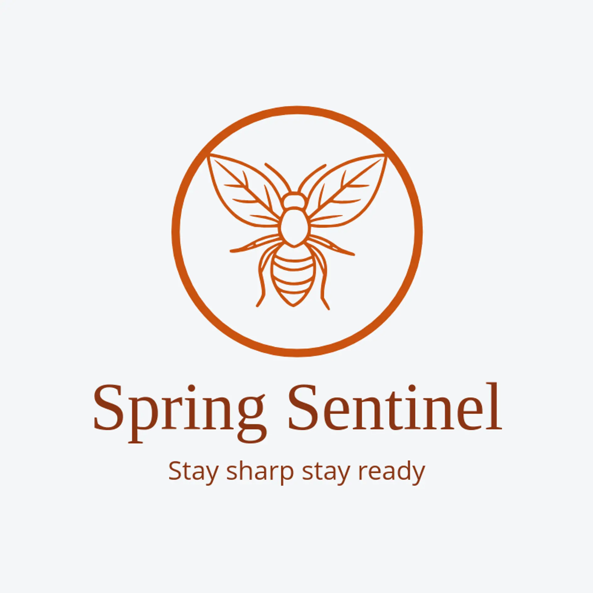 Spring Sentinel logo for wasp