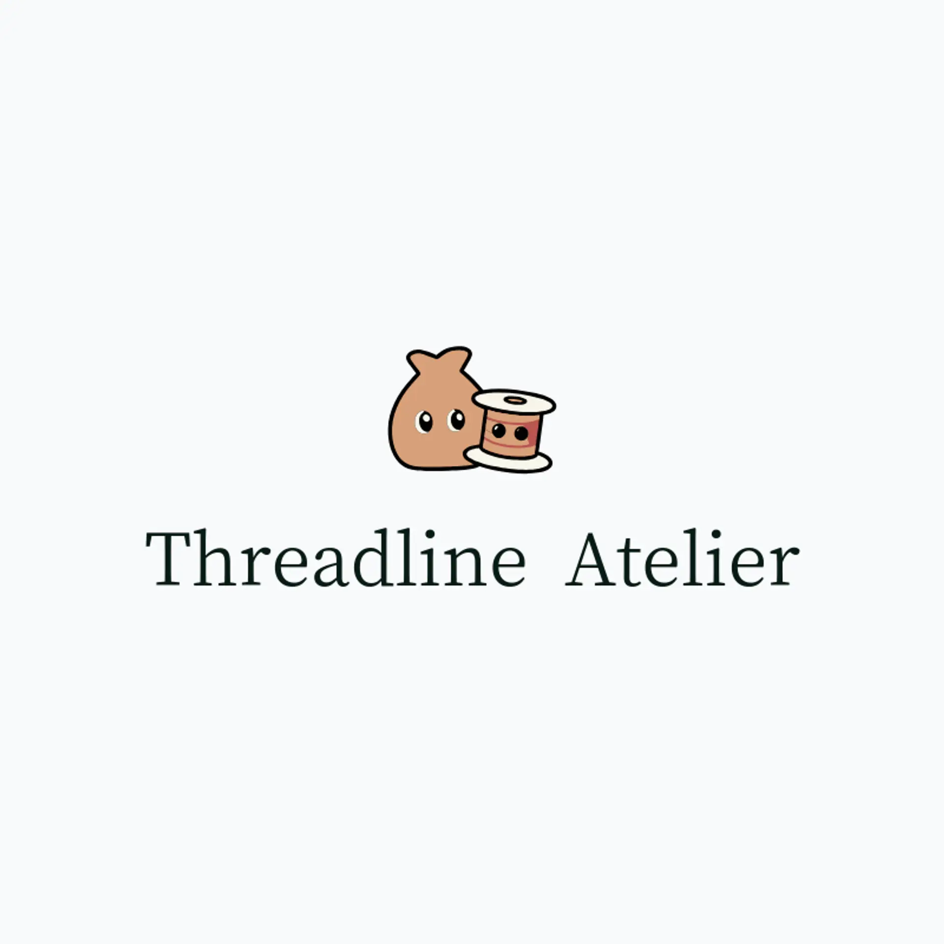 Threadline Atelier logo for bag