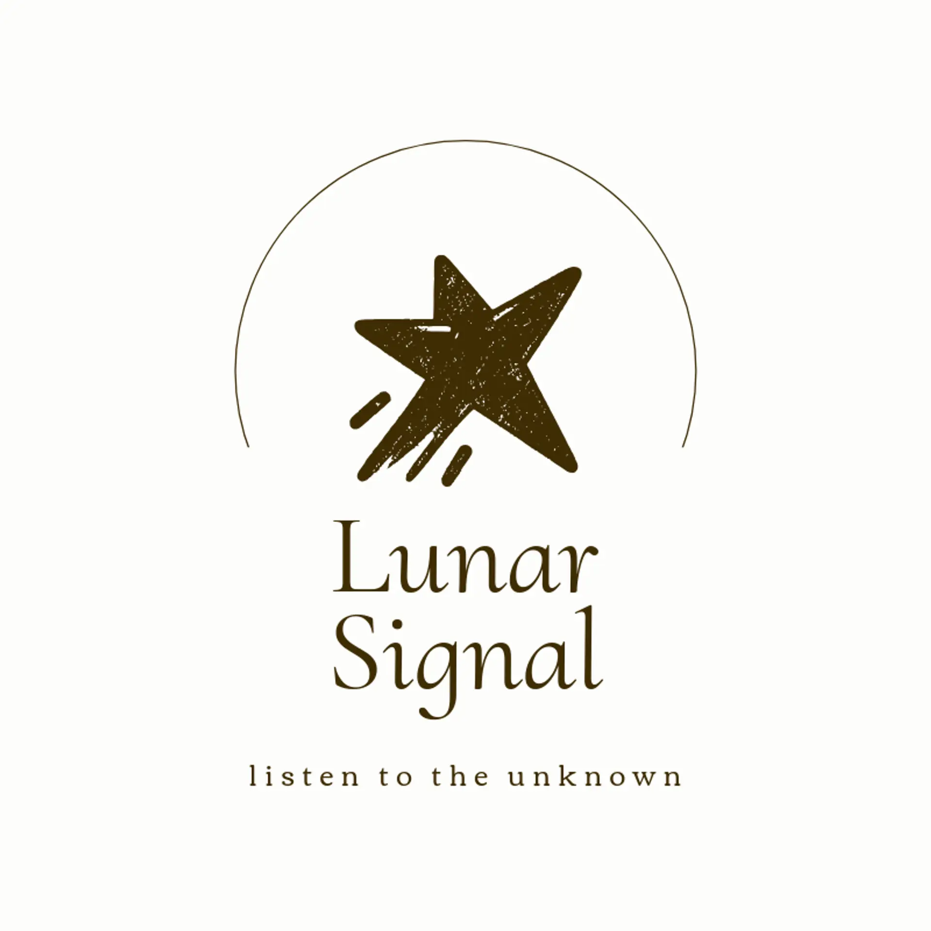 Lunar Signal logo for space