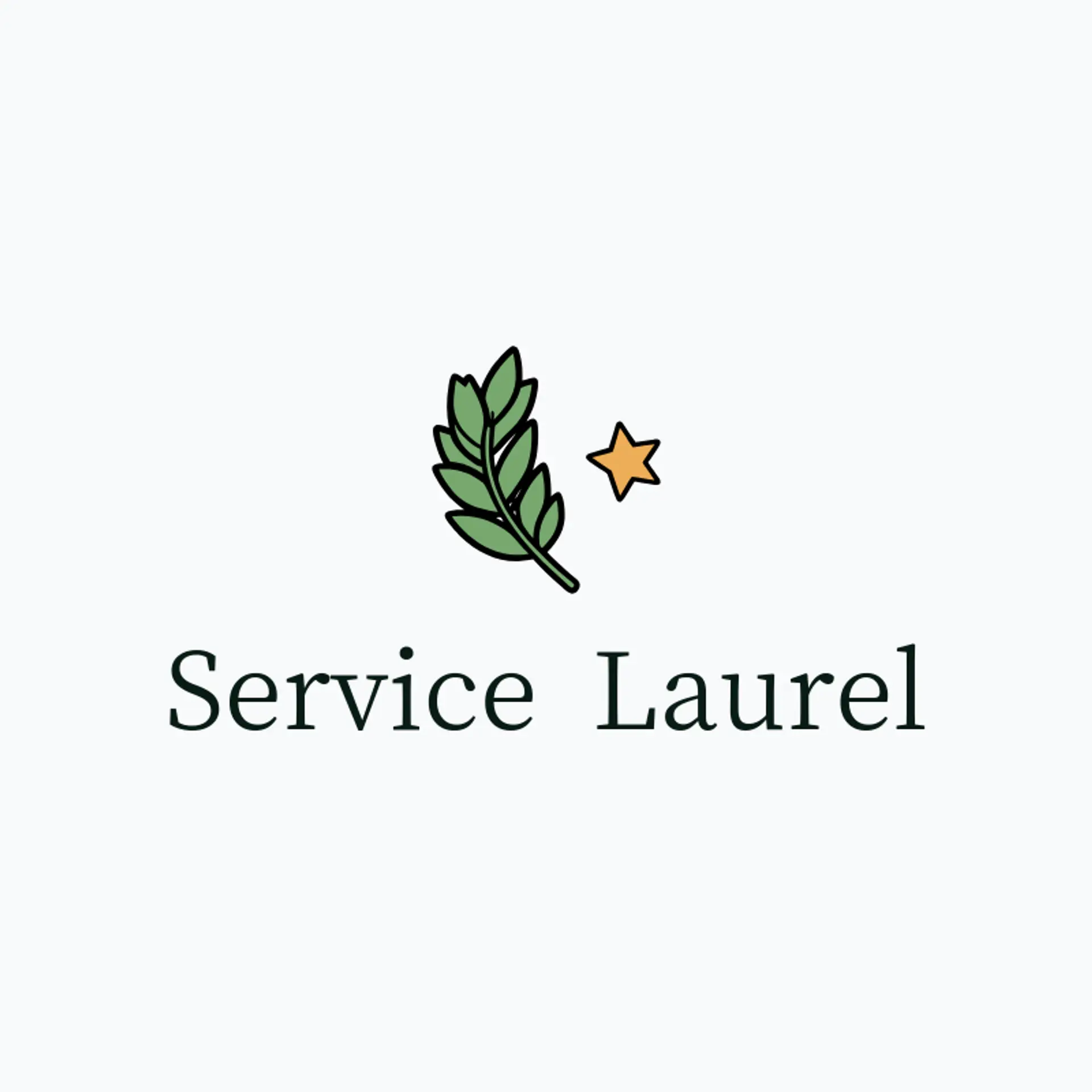 Service Laurel logo for veteran owned